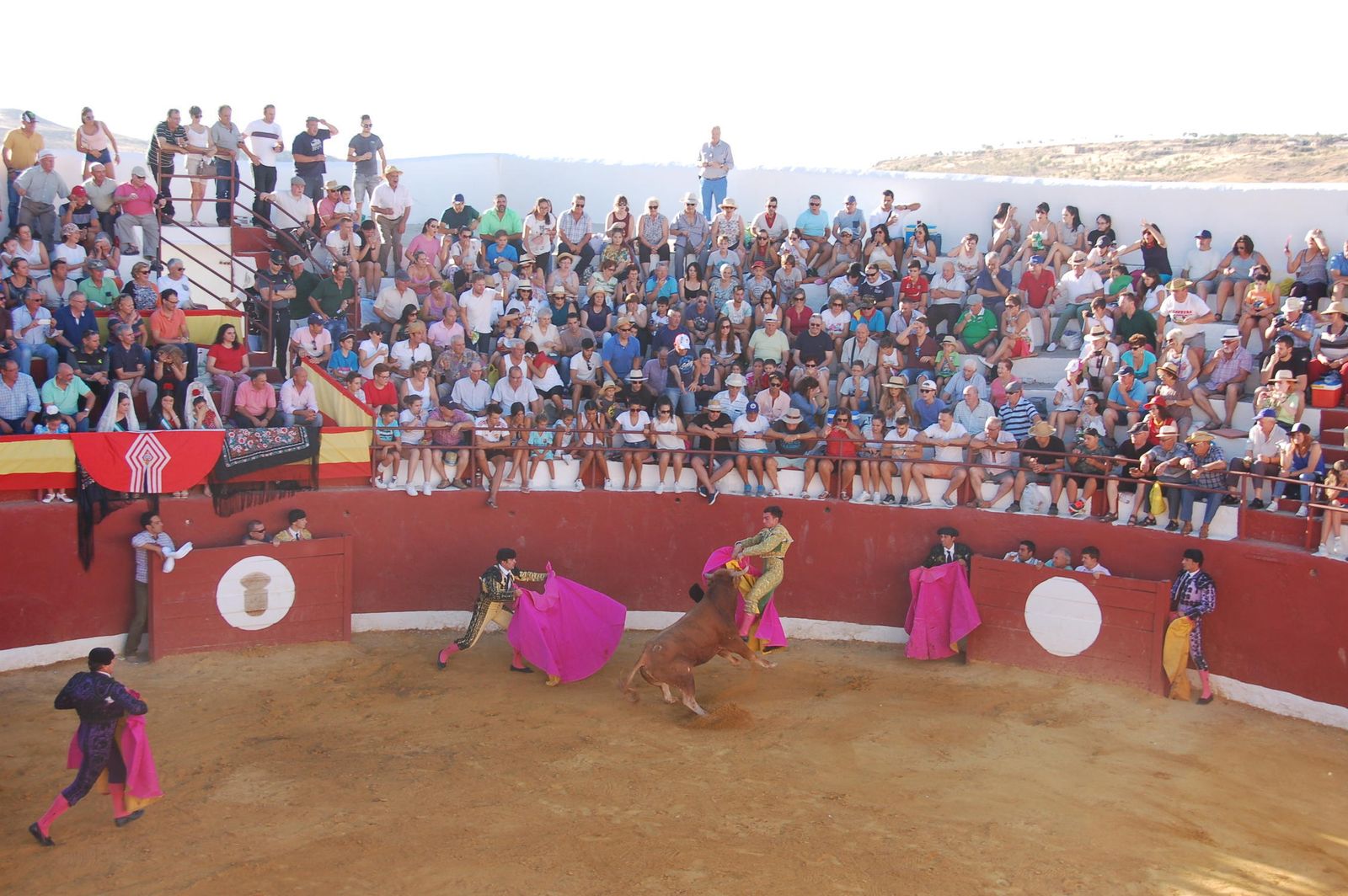Un momento de la lidia.