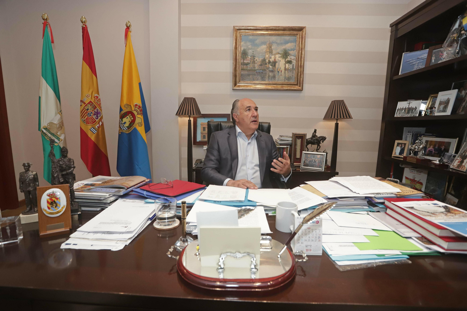 El alcalde de Algeciras, José Ignacio Landaluce.