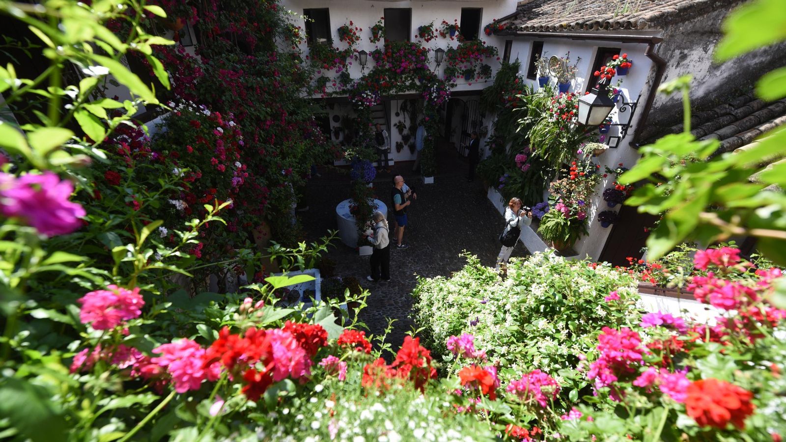 Vista del patio de San Basilio 44