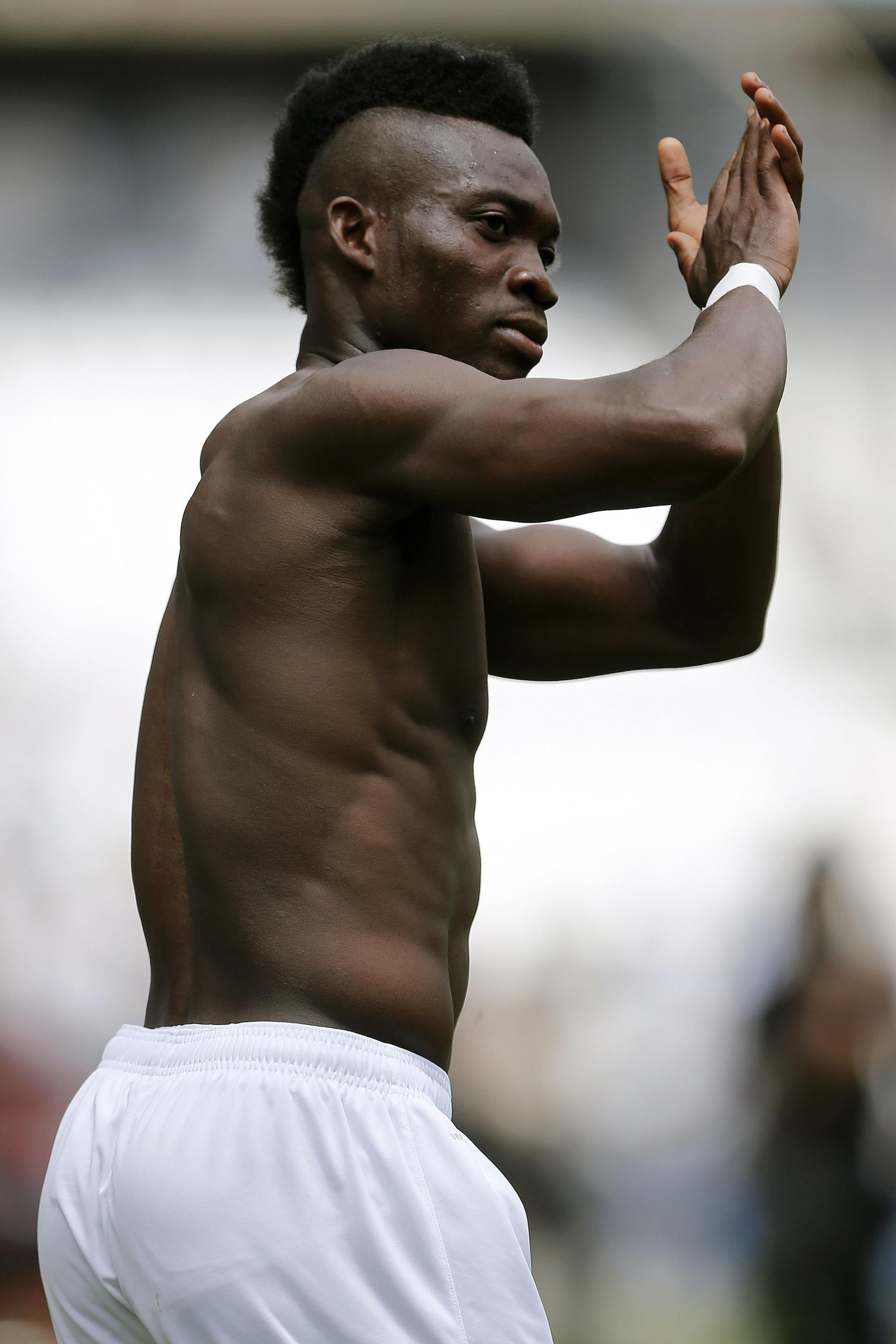 La etapa de Christian Atsu en el Málaga CF, en imágenes