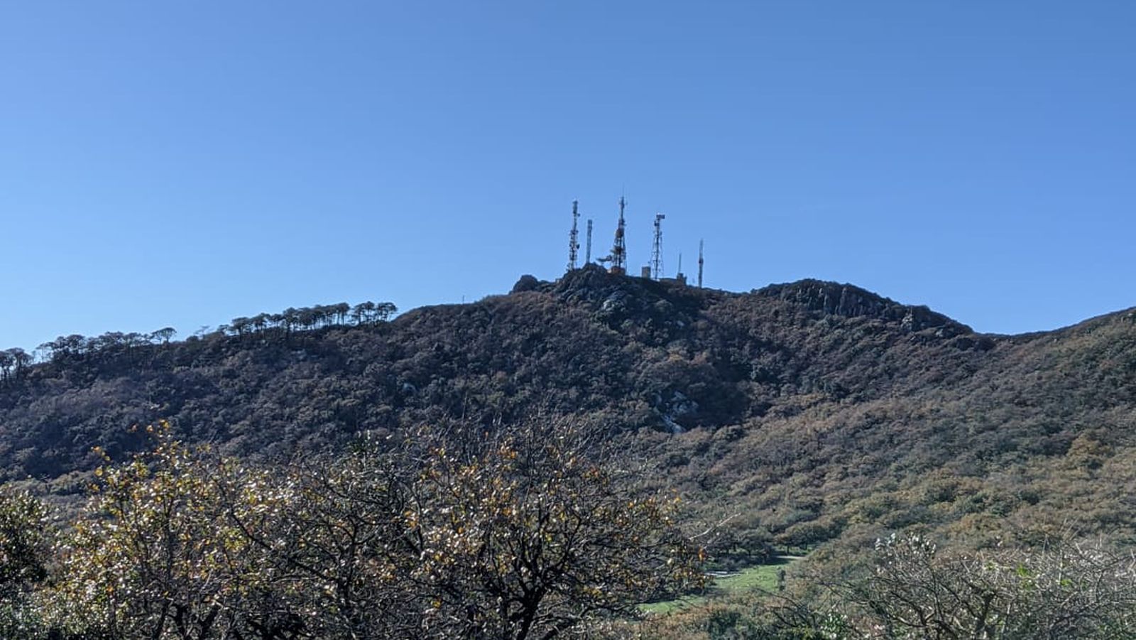 Las antenas de Sierra de Luna.
