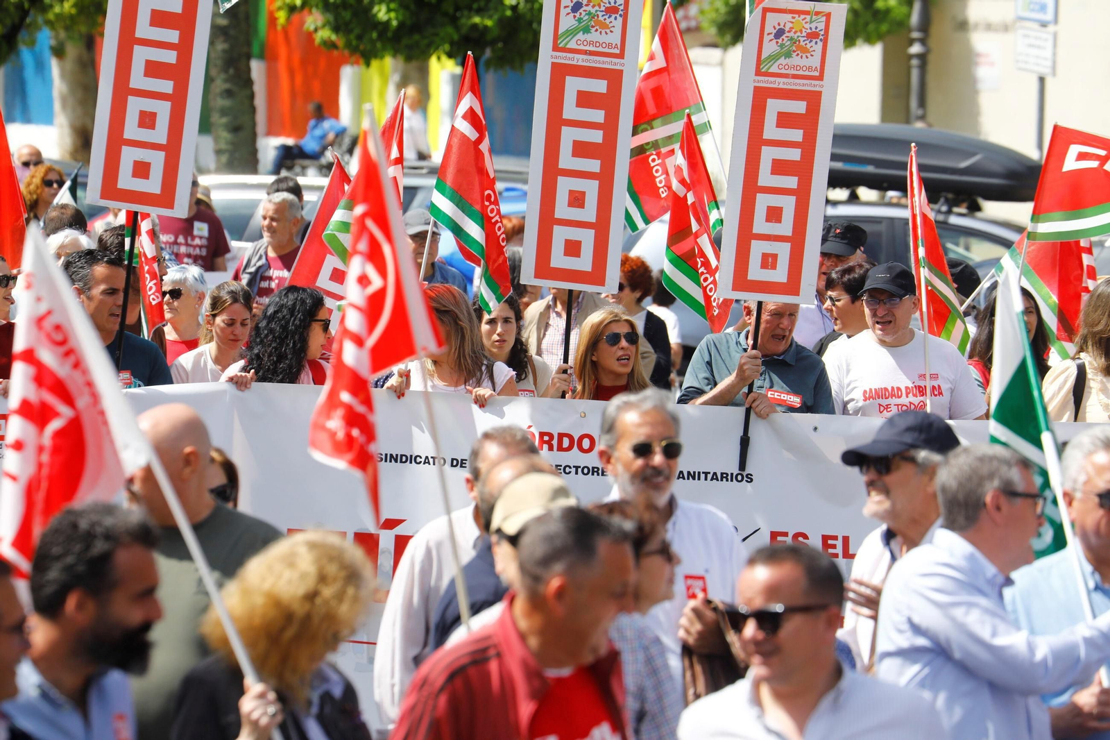 Todas las imágenes de la manifestación del 1 de mayo en Córdoba Todas las imágenes de la manifestación del 1 de mayo en Córdoba