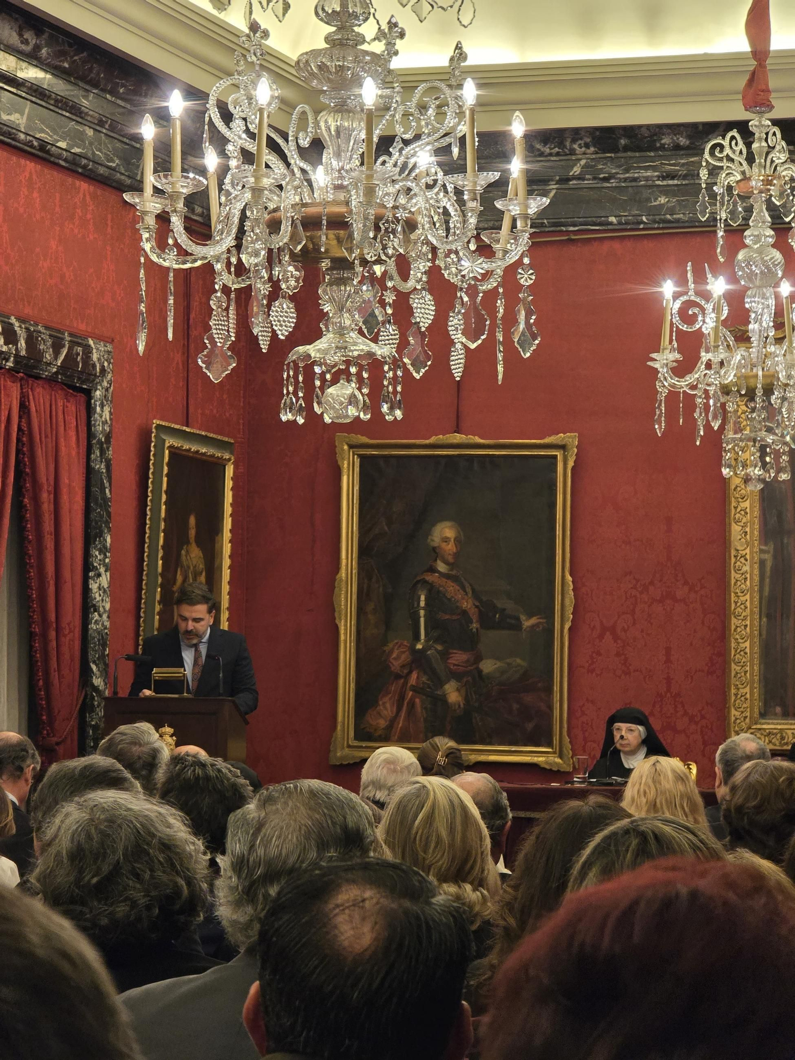 La presentación del libro.