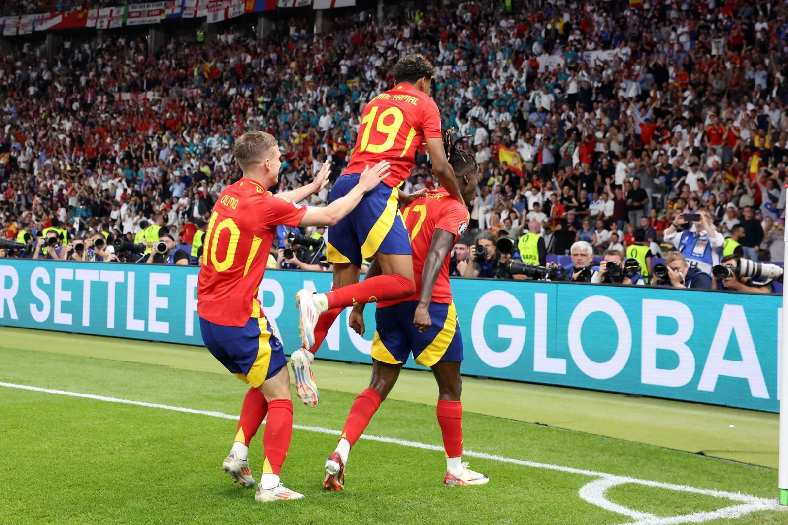 Las mejores fotos de la final España - Inglaterra