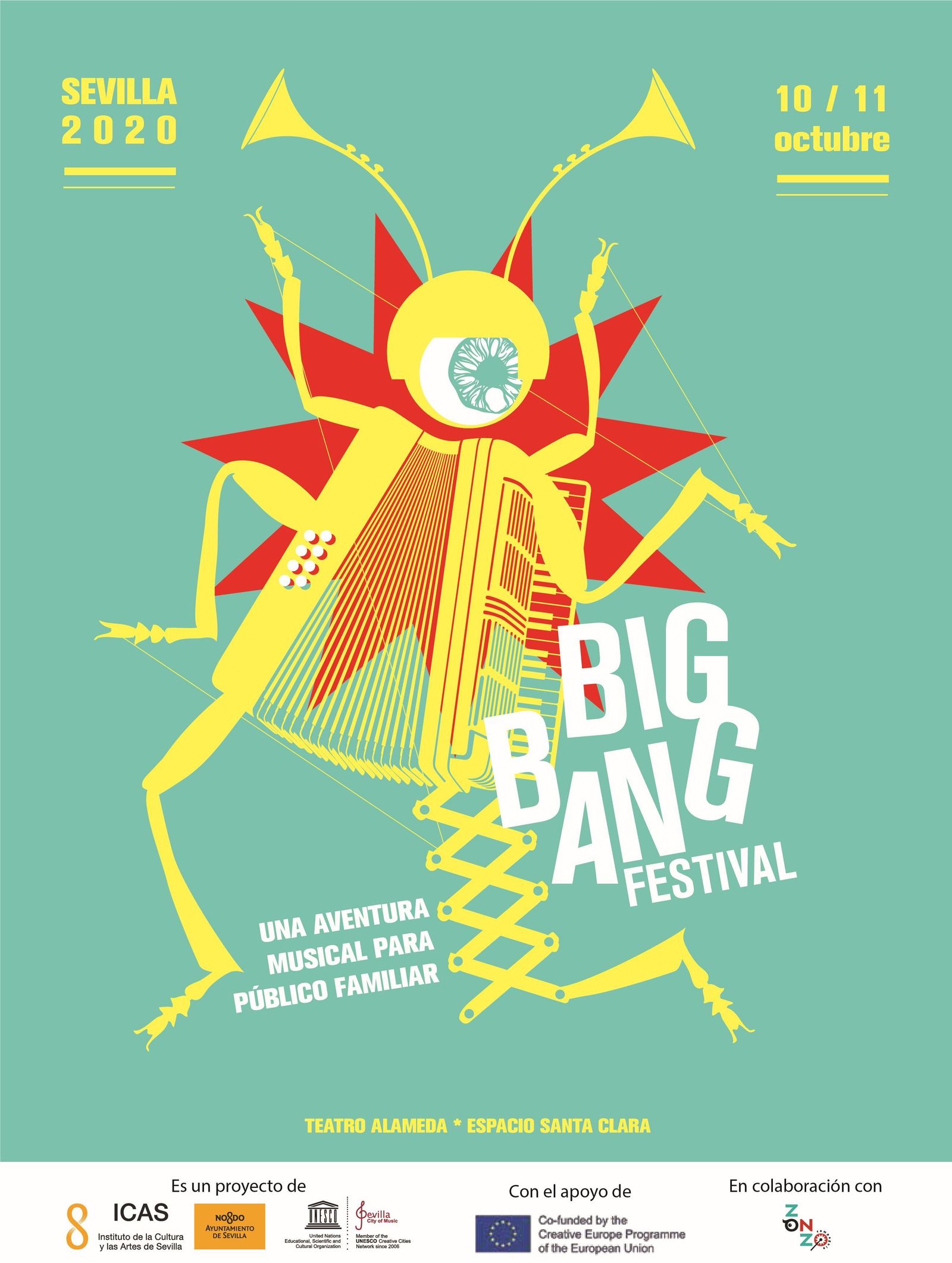 Cartel del Big Bang Festival 2020.