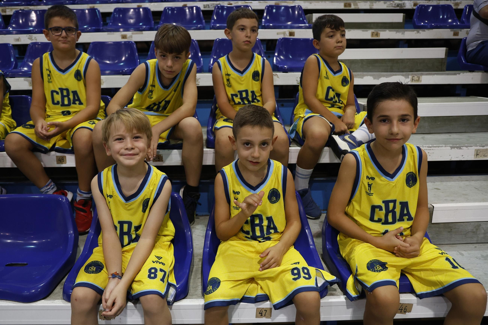 Fotos de la presentación de los equipos de cantera del CB Ciudad de Algeciras