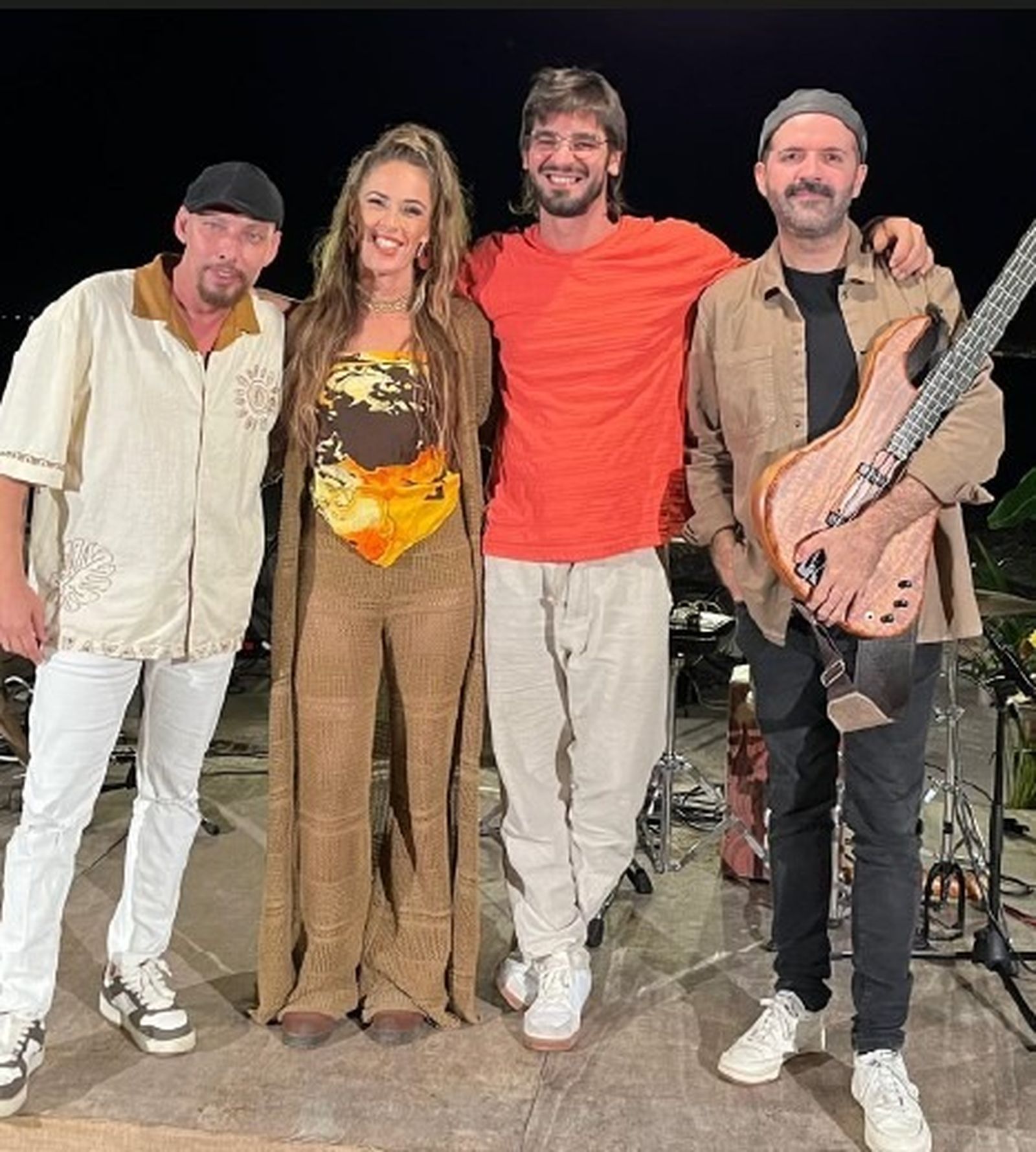 Robert Chacón, María La Mónica, Adri Trujillo e Ismael Alcina.