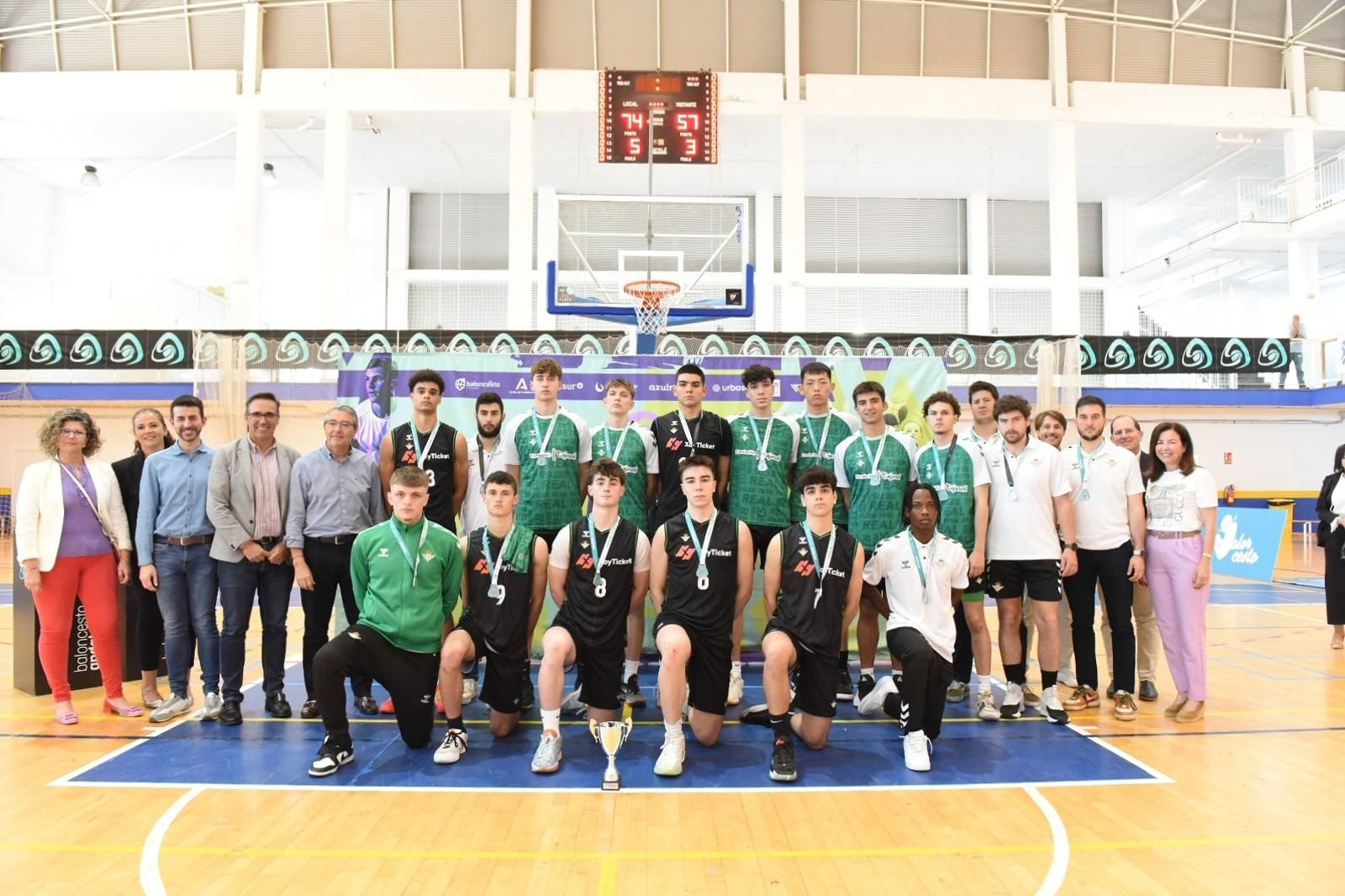 Unicaja - Real Betis, las mejores fotos de la final del Campeonato de Andalucía junior