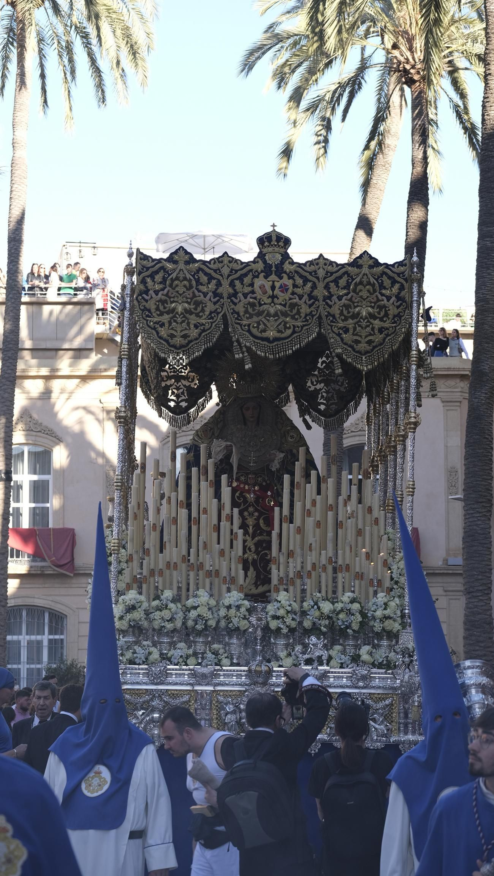 La procesión de Prendimiento en Almería, en imágenes