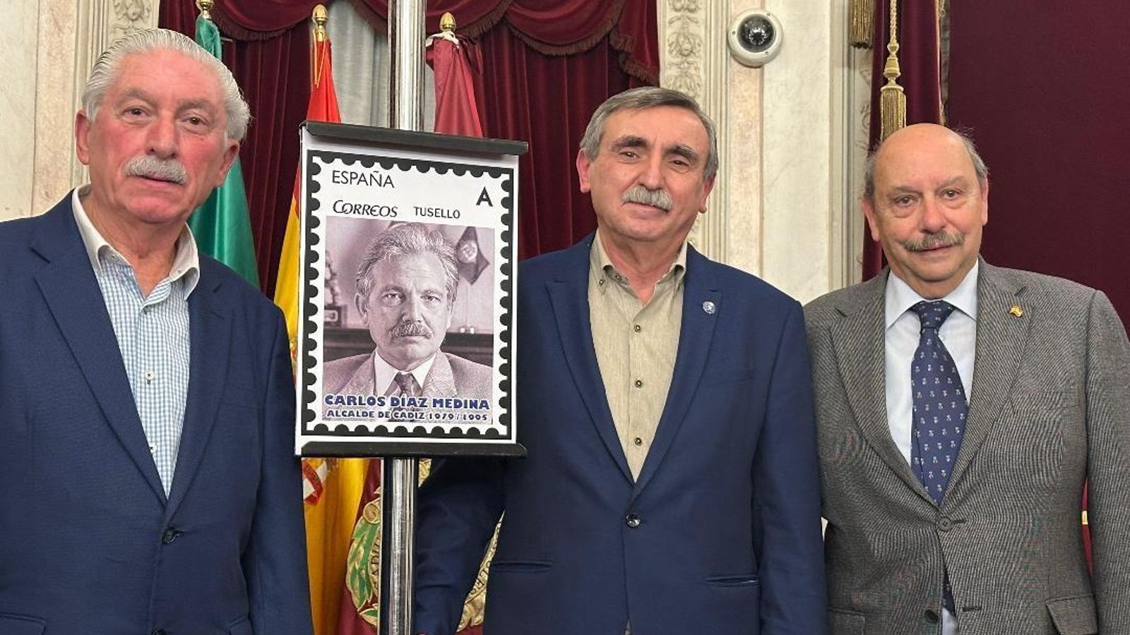 Antonio Gómez de Barreda, Juan Antonio Casas y Álvaro Caravaca.