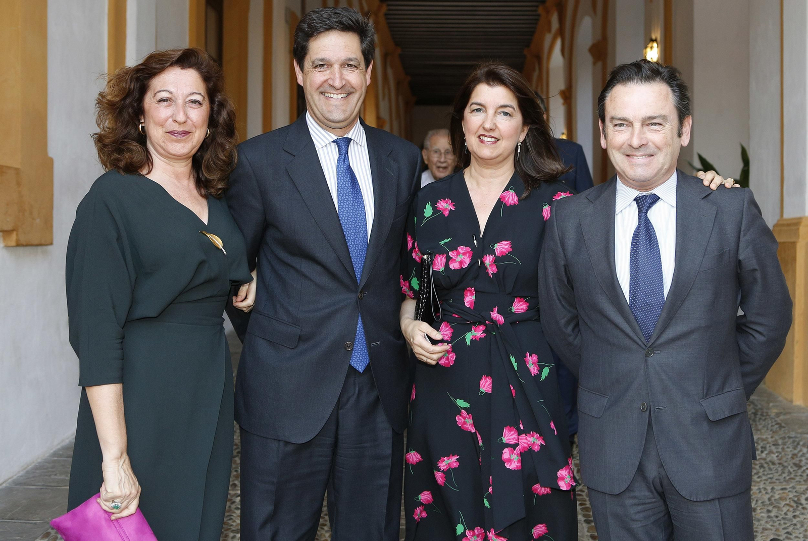 Rocío Cruzado, Leopoldo Parias, Julia Cruzado y Luis Bolaños.