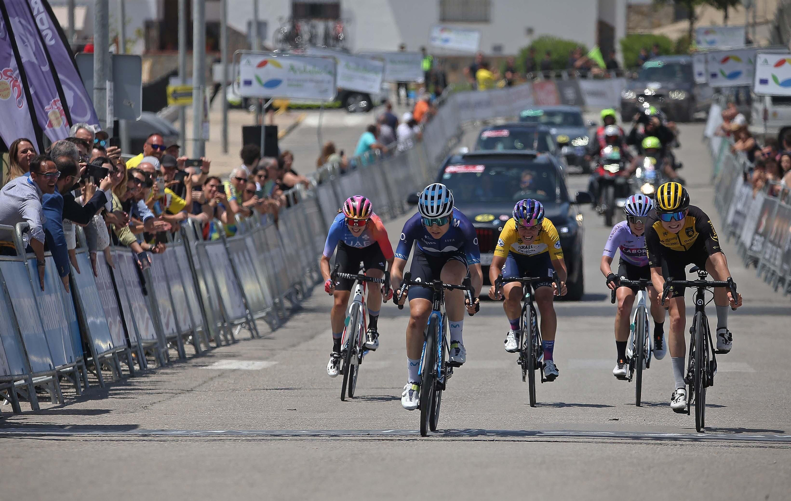 Fotos de etapa final de la Vuelta Ciclista a Andalucía Elite Women en Castellar
