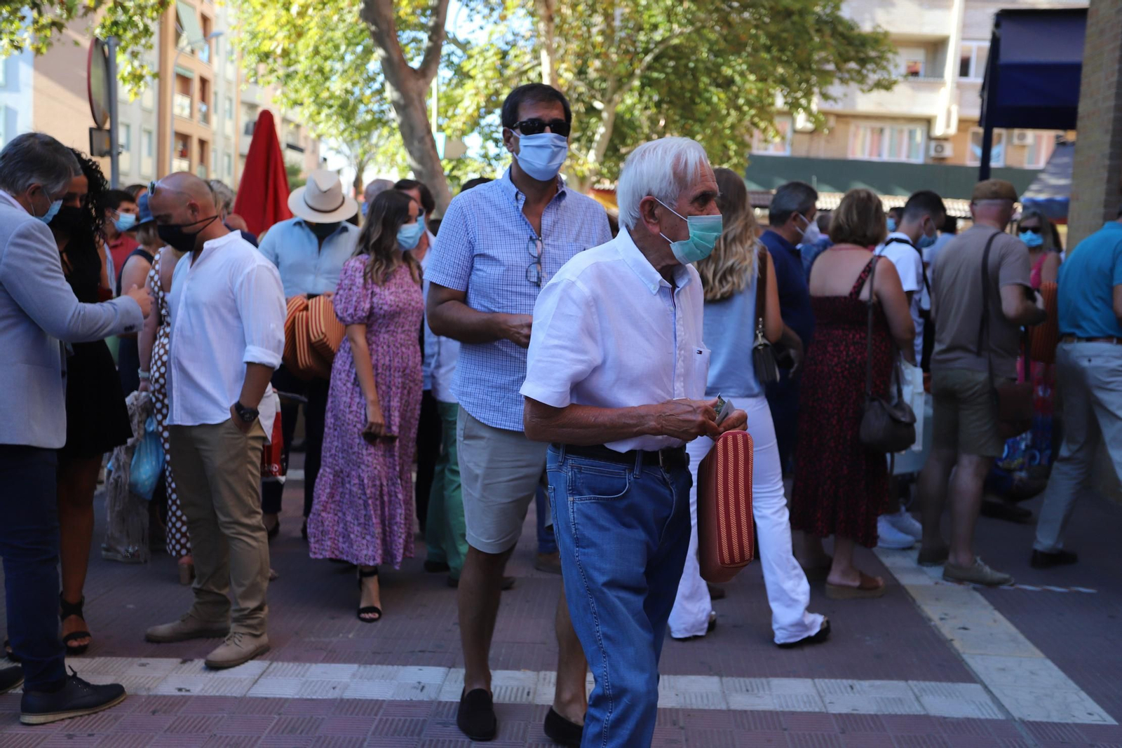 Ambiente taurino del 2 de Agosto en Huelva