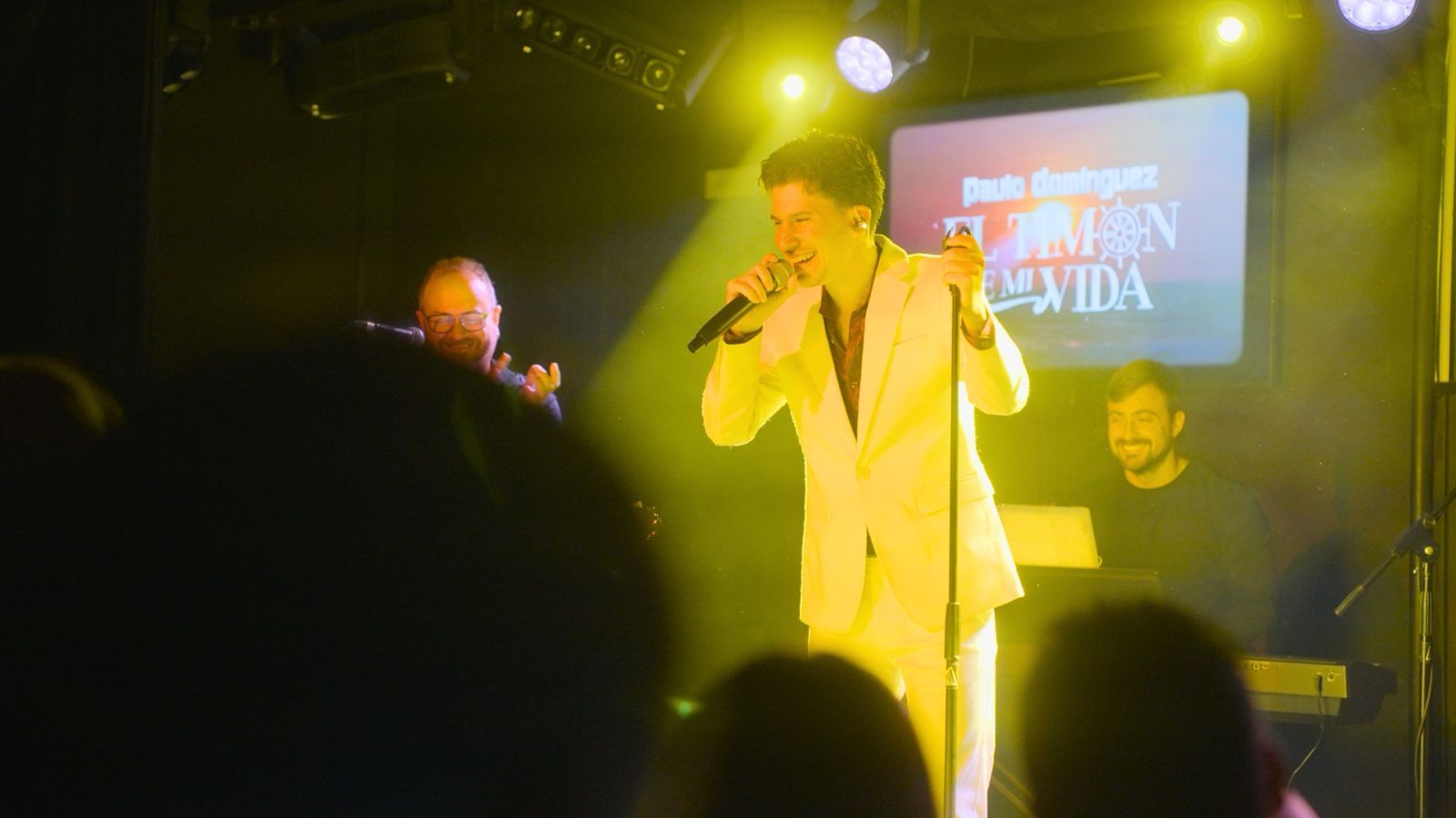 El cantante onubense Paulo Domínguez.