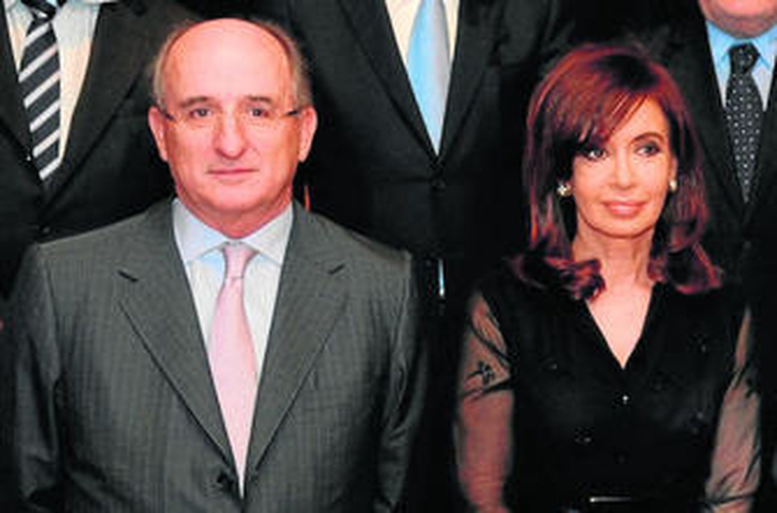 El presidente de Repsol, Antonio Brufau, y la presidenta argentina, Cristina Fernández Kirchner, en una imagen de archivo.