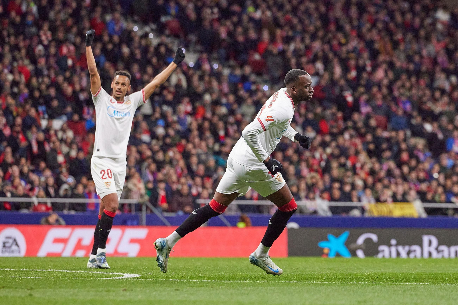 Las fotos del Atlético de Madrid - Sevilla