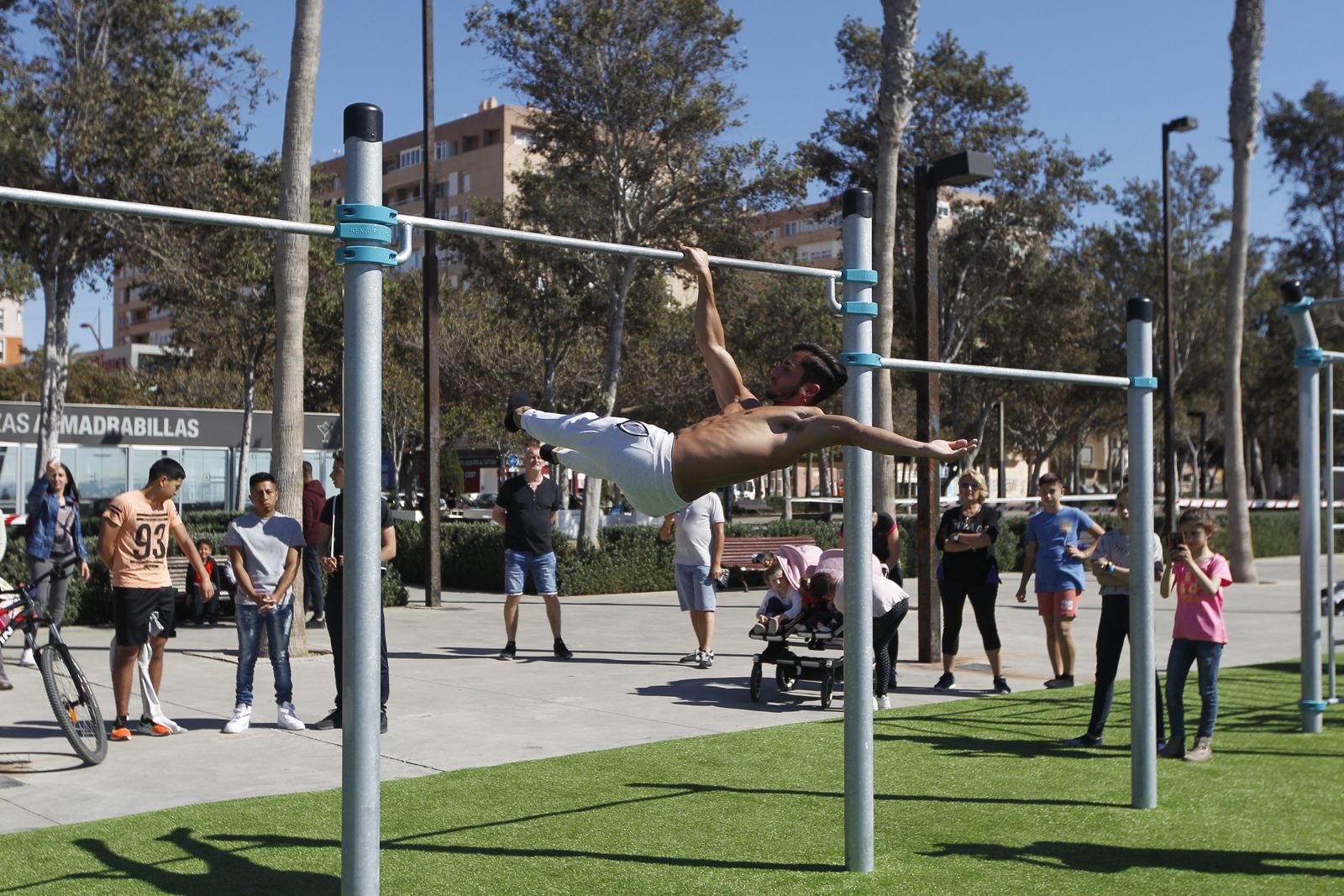 Fotogalería Pista de Calistenia. Parque de los Periodistas. Almería