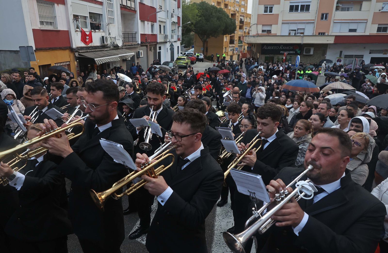 Fotos del Miércoles Santo en Algeciras: Ecce Homo y Buena Muerte