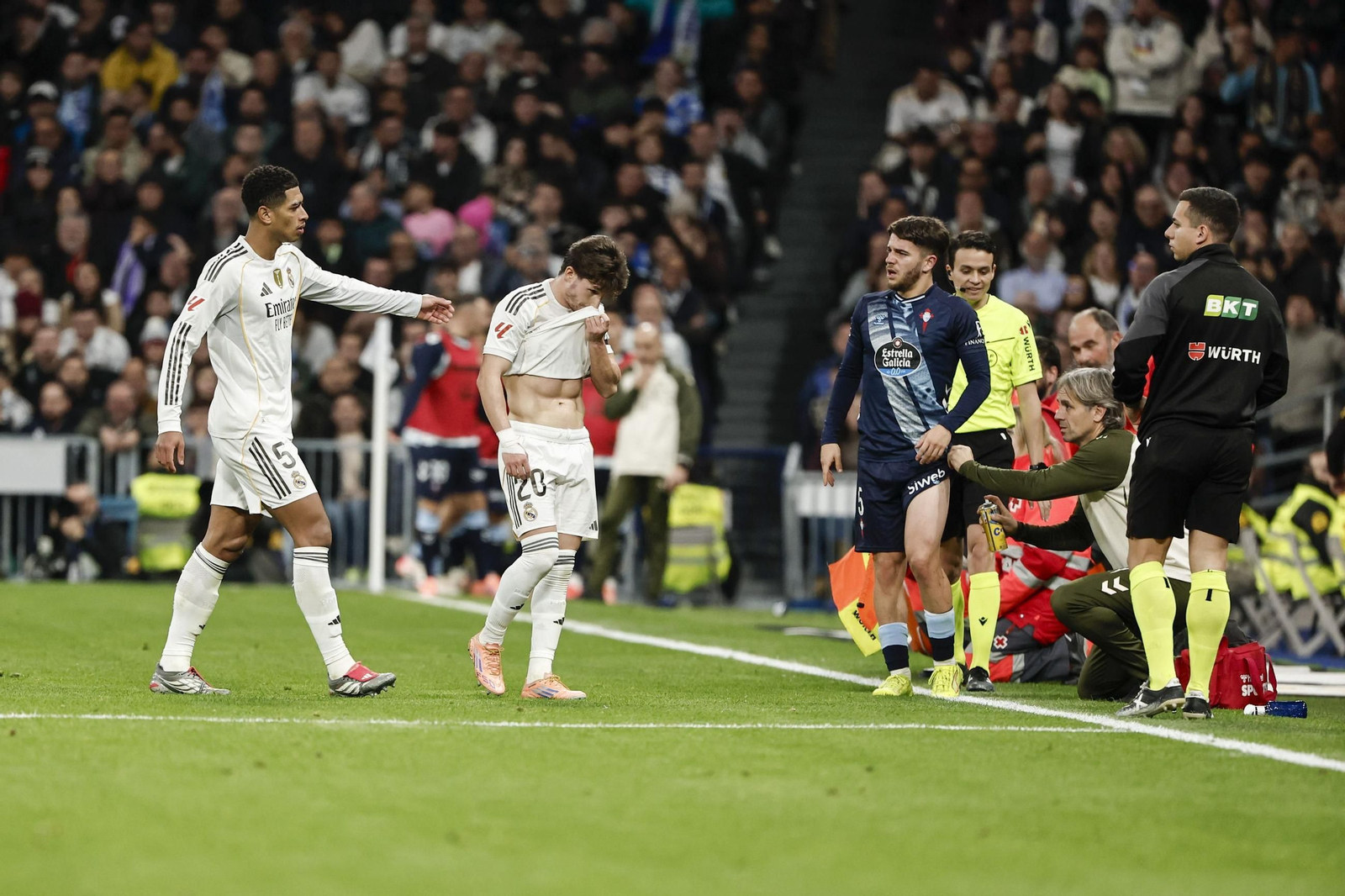 Las fotos de la derrota del Real Madrid contra el Celta