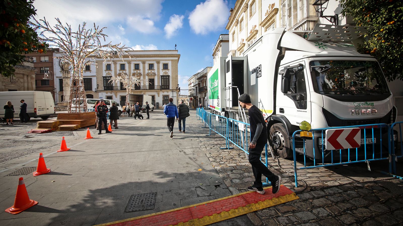 Todo preparado para las Campanadas de Canal Sur en Jerez