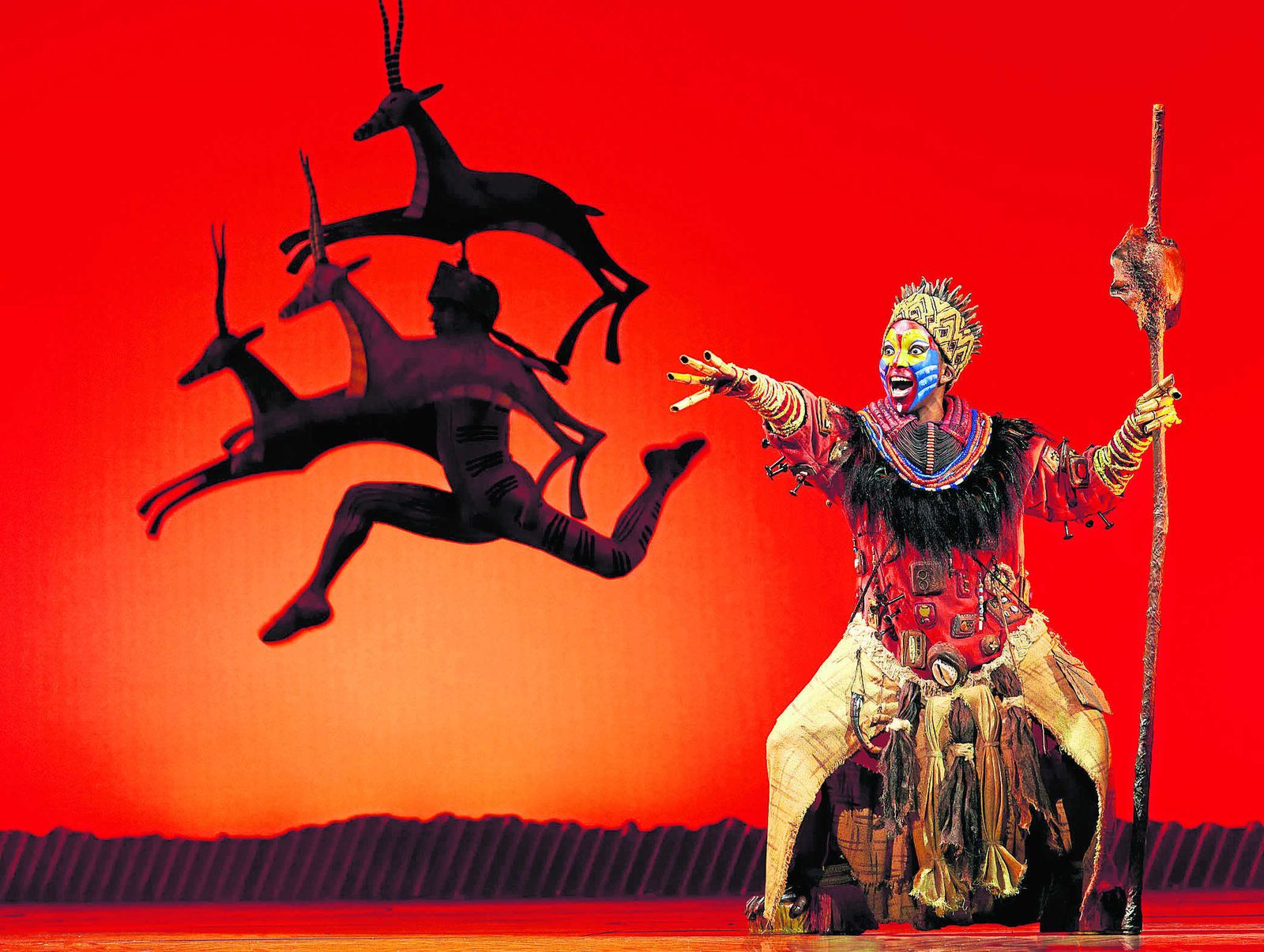 Un musical del Rey León, en una imagen de archivo.