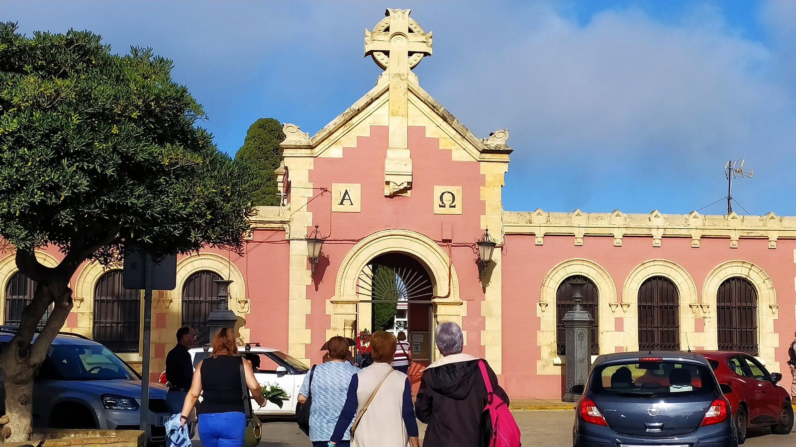 Día de los Difuntos en el cementerio de la ciudad de San Fernando