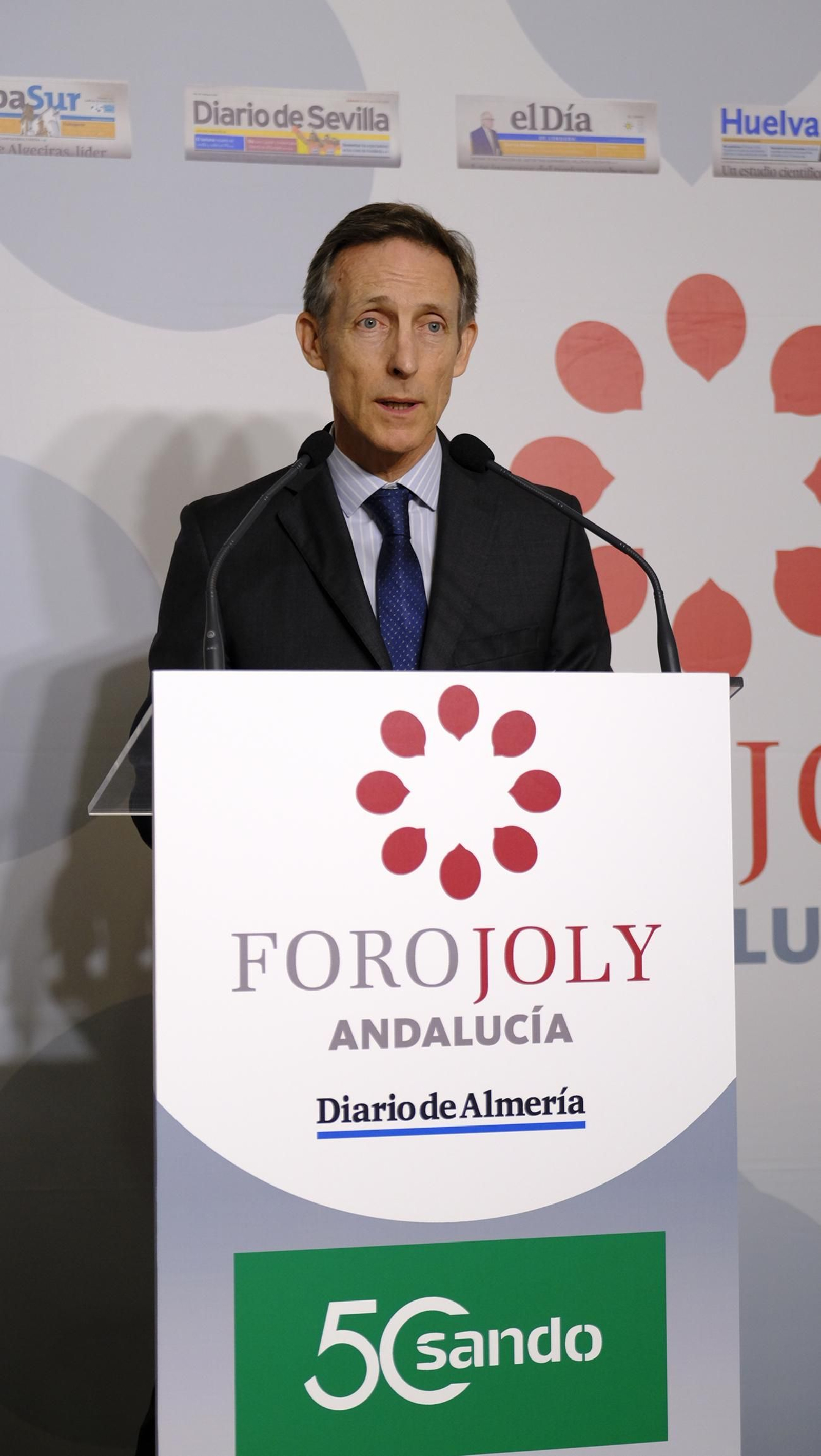 Foro Joly Andalucía-Sando, con el Consejero de Agricultura Ramón Fernández-Pacheco, en imágenes