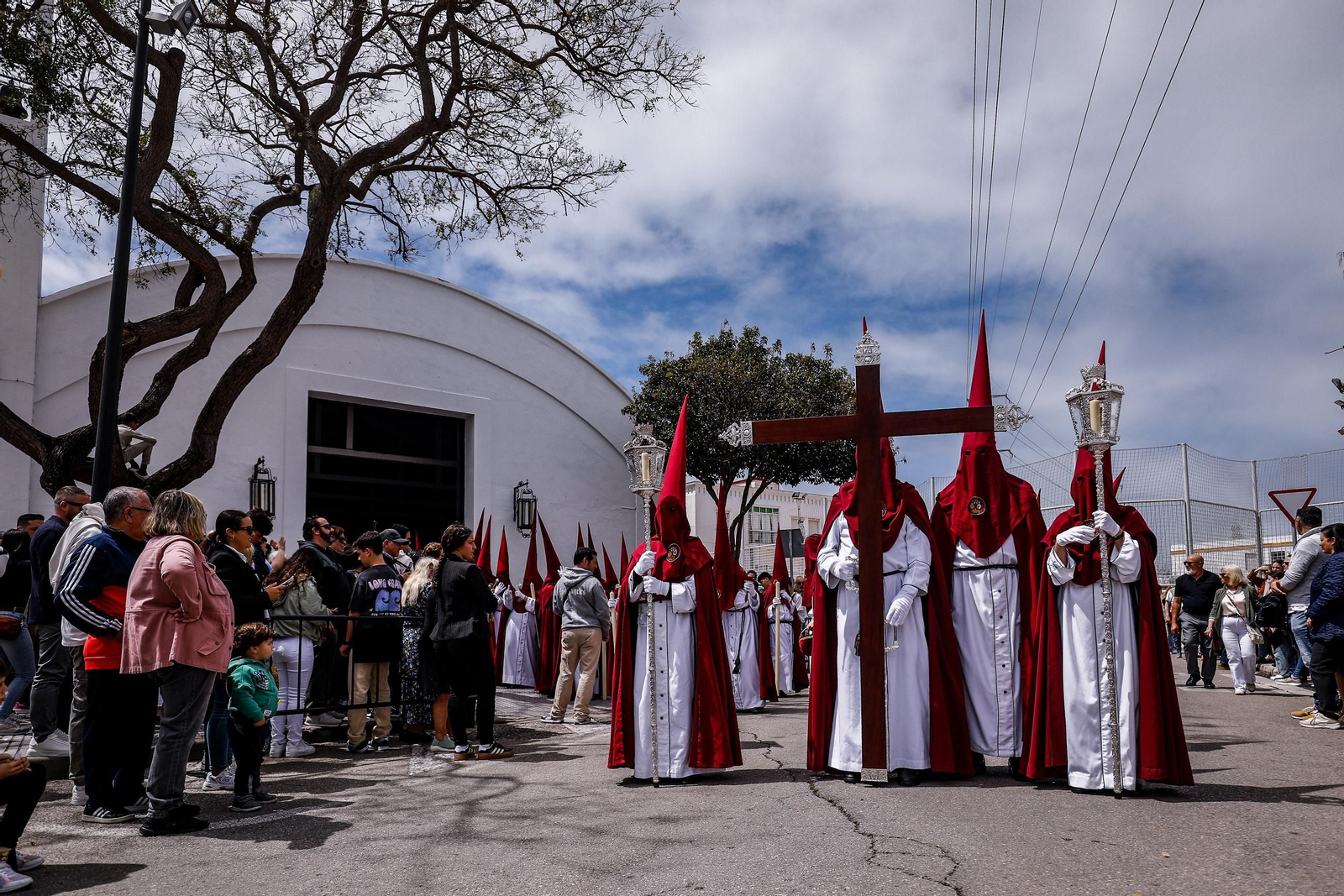 Las imágenes de la Hermandad de Tres Caídas de la Semana Santa de San Fernando 2025