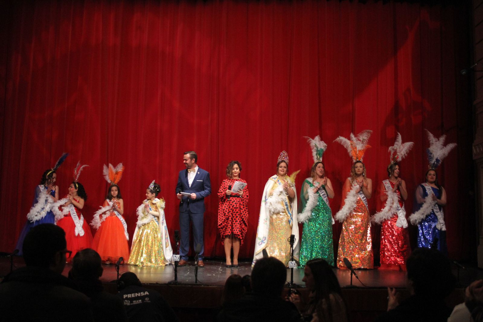 Imágenes del primer día de preliminares de concurso del Carnaval Colombino 2018