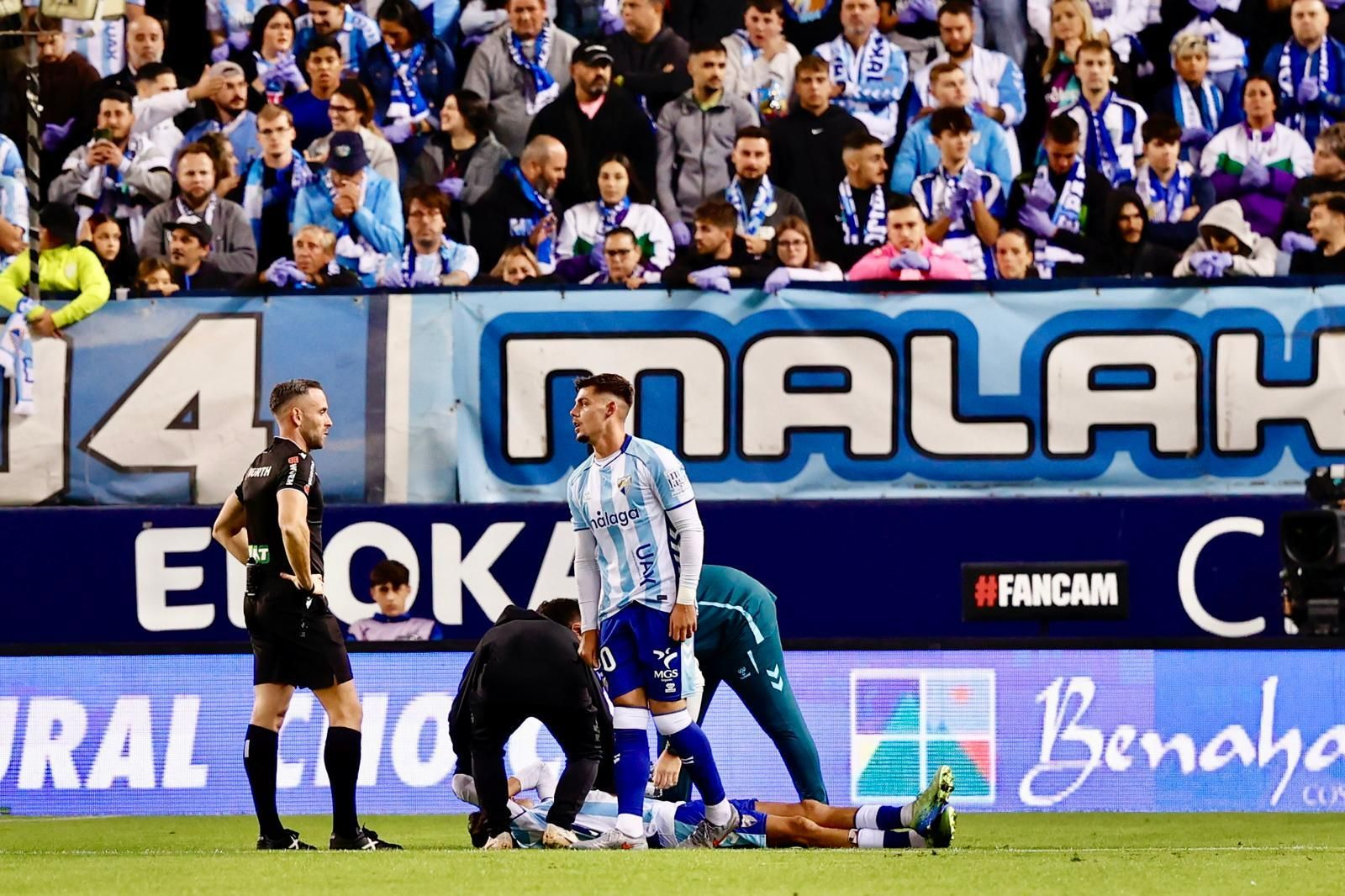 El Málaga CF-Córdoba, en fotos