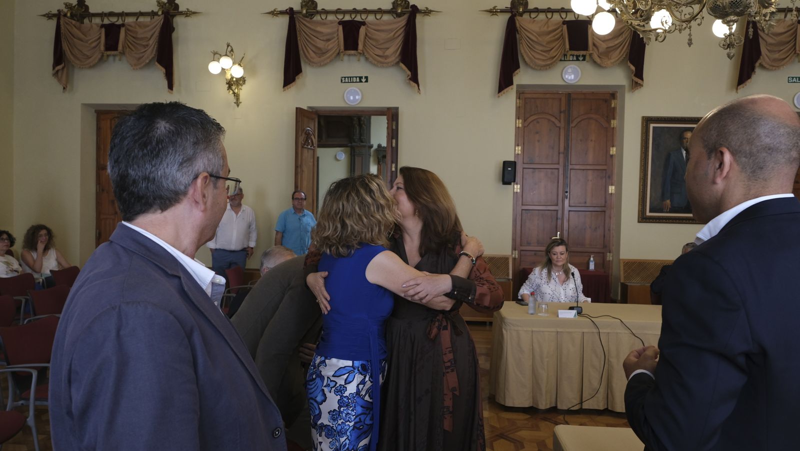 Imágenes de la firma del convenio para el impulso del Instituto Mixto de Investigación