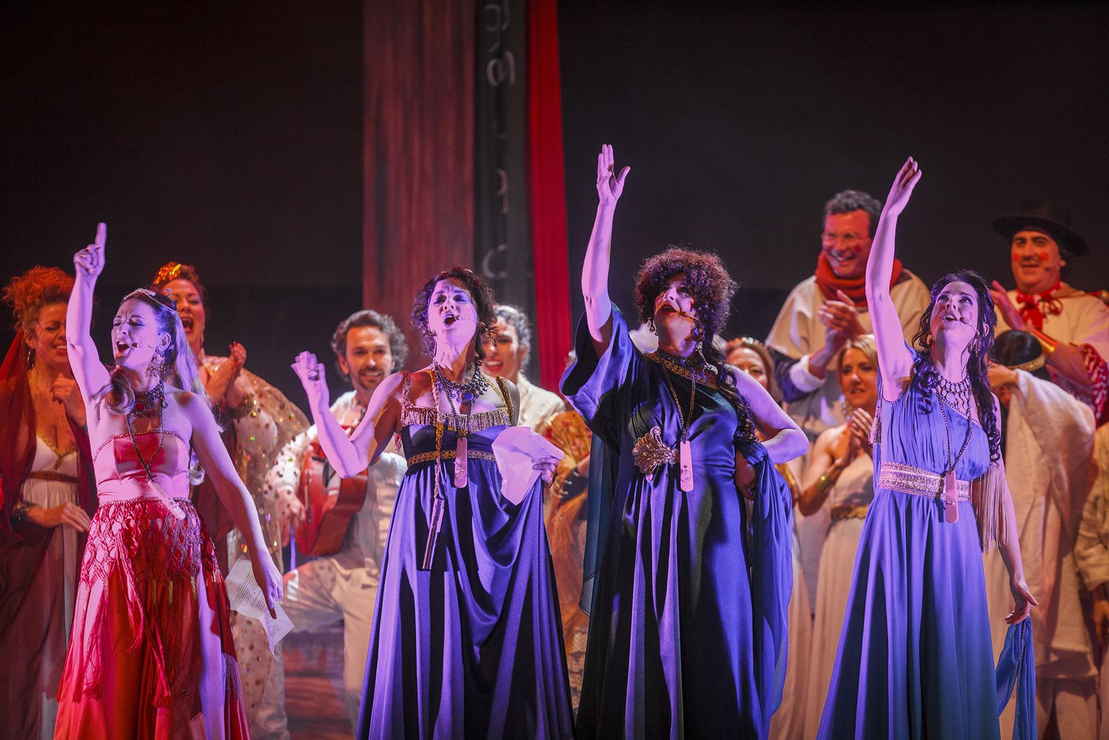 Las imágenes del pregón de Las Niñas de Cádiz