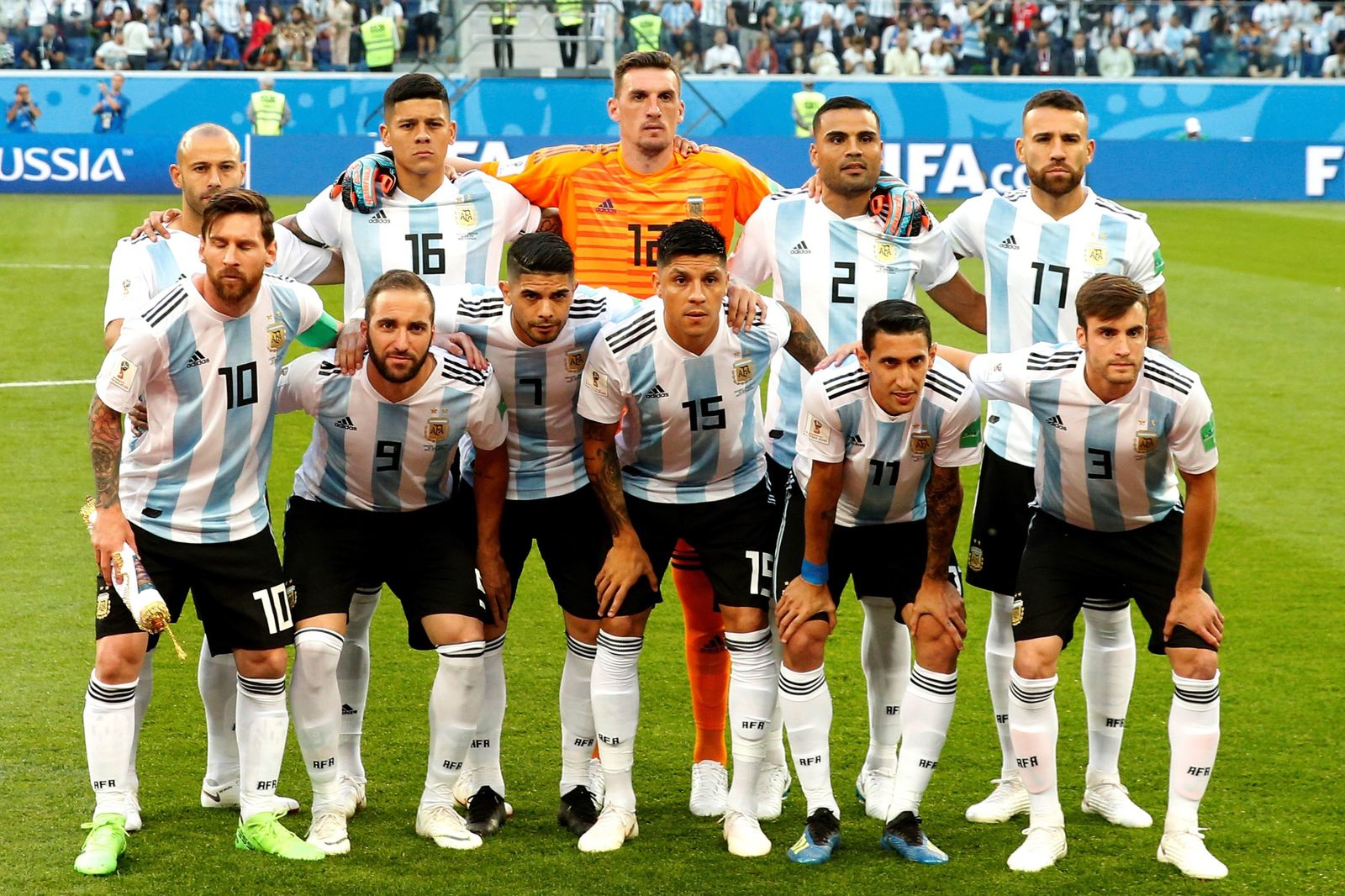 Las imágenes del Nigeria-Argentina