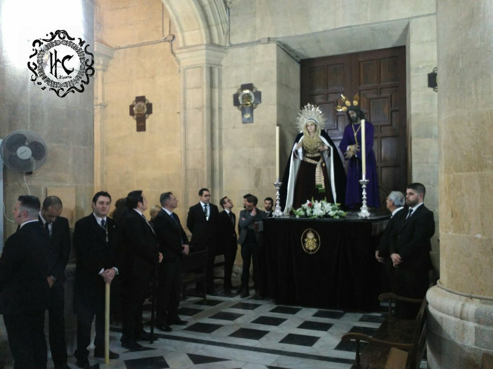 Los imágenes titulares de Rosario del Mar ya se encuentran en la Patrona.