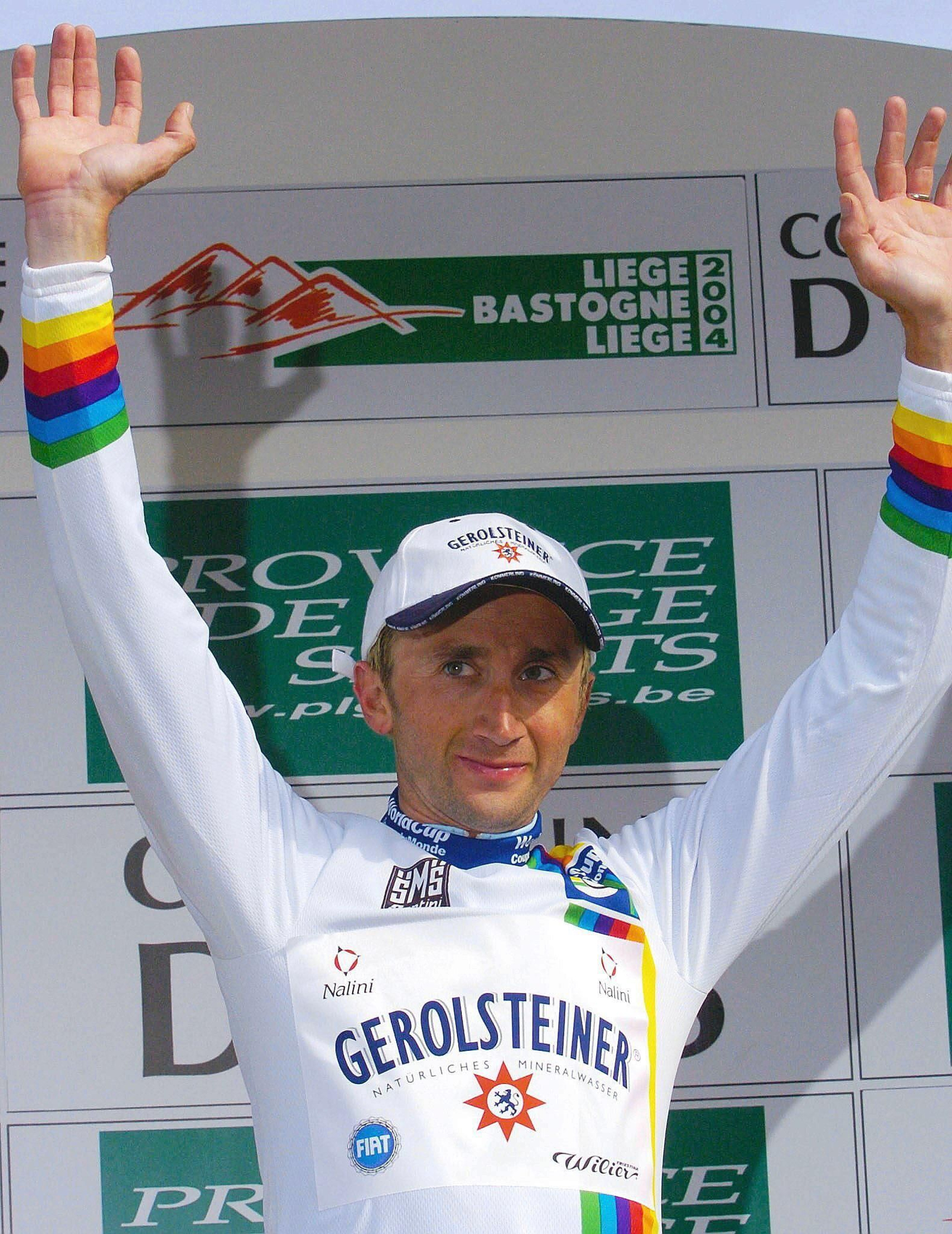 La carrera de Davide Rebellin, en imágenes