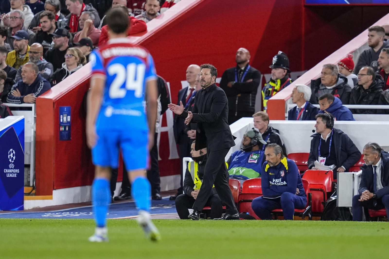 Las fotos del Liverpool - Atlético de Madrid
