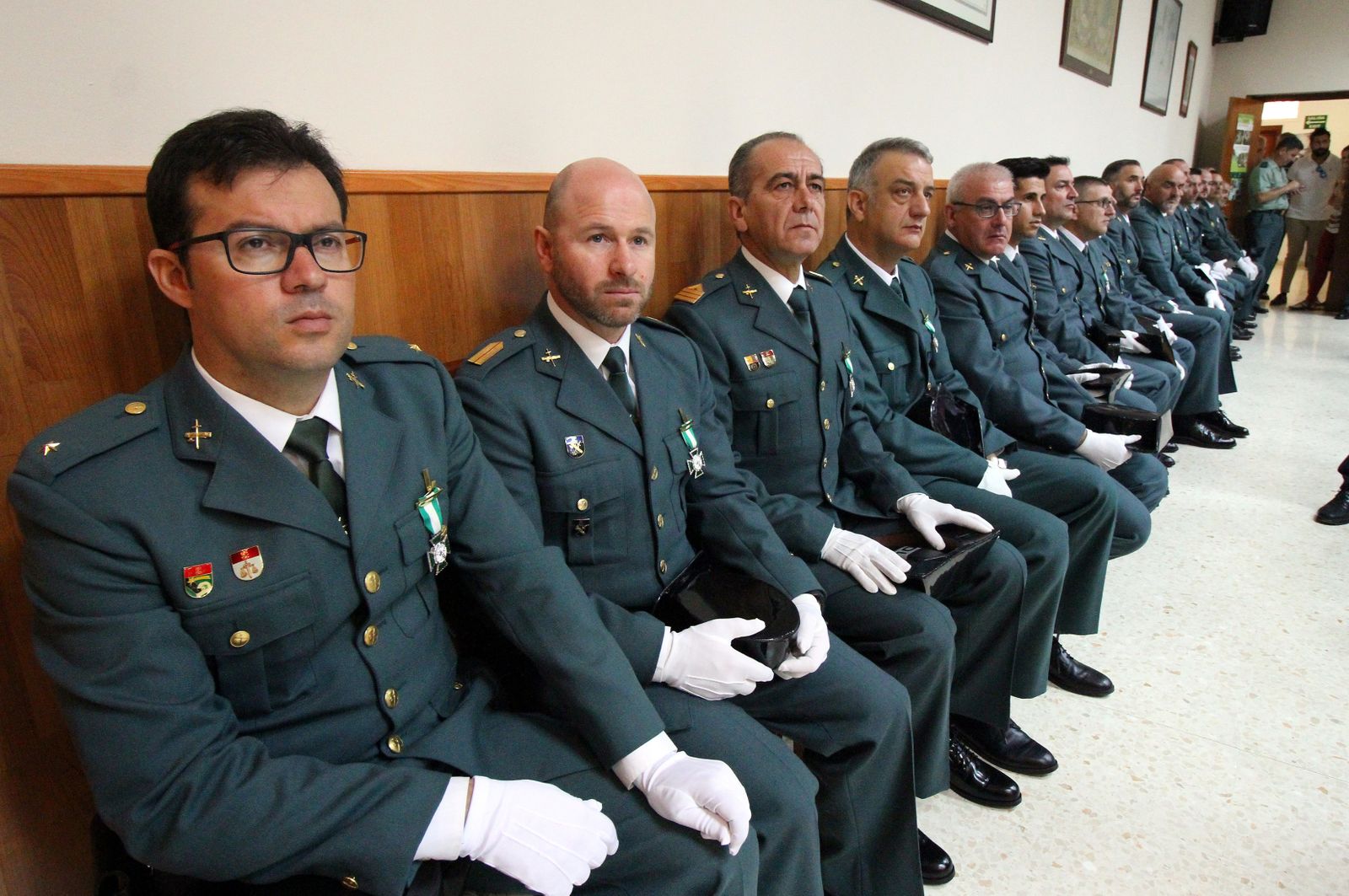 Imágenes del acto de celebración del 173 aniversario de la fundación de la Guardia Civil.