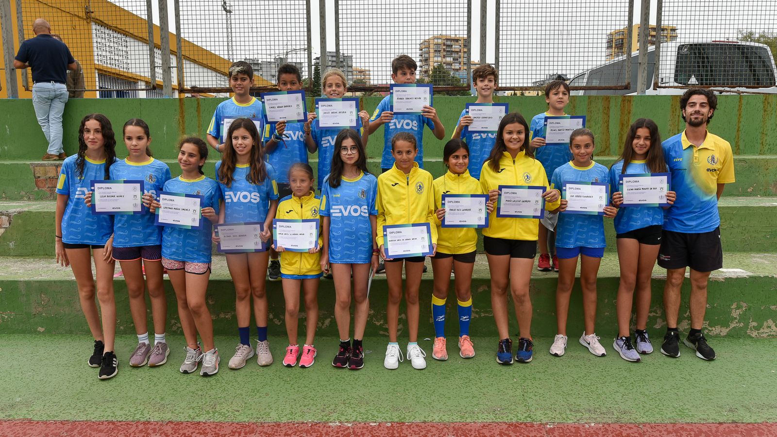 Fotos de la entrega de diplomas del club de atletismo Bahia de Algeciras