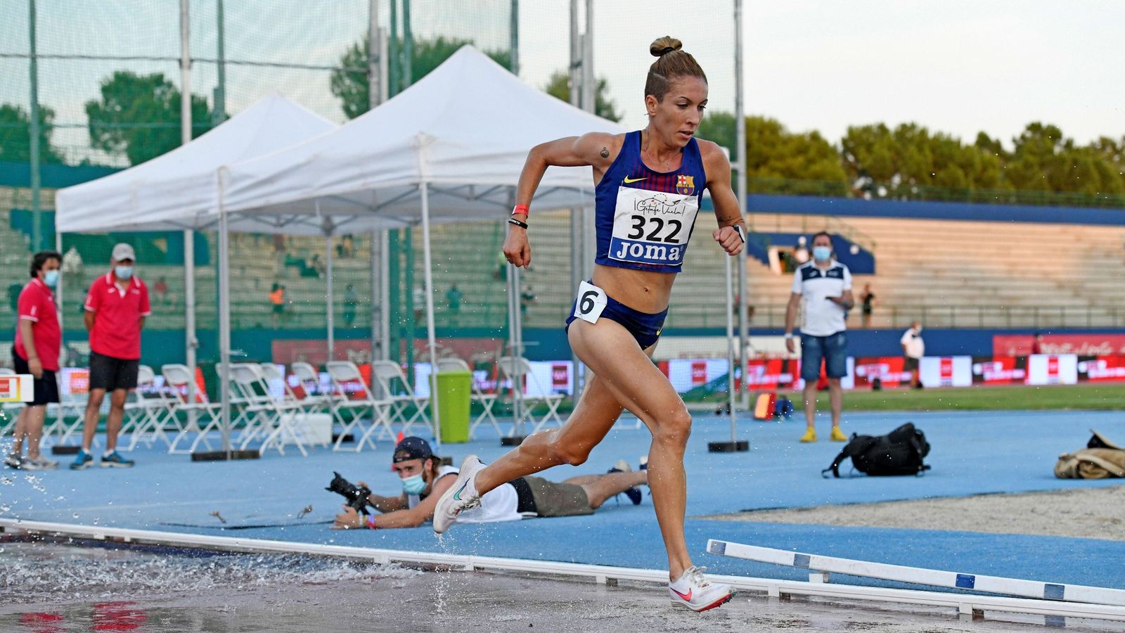 Carolina Robles, en el Nacional de Getafe.
