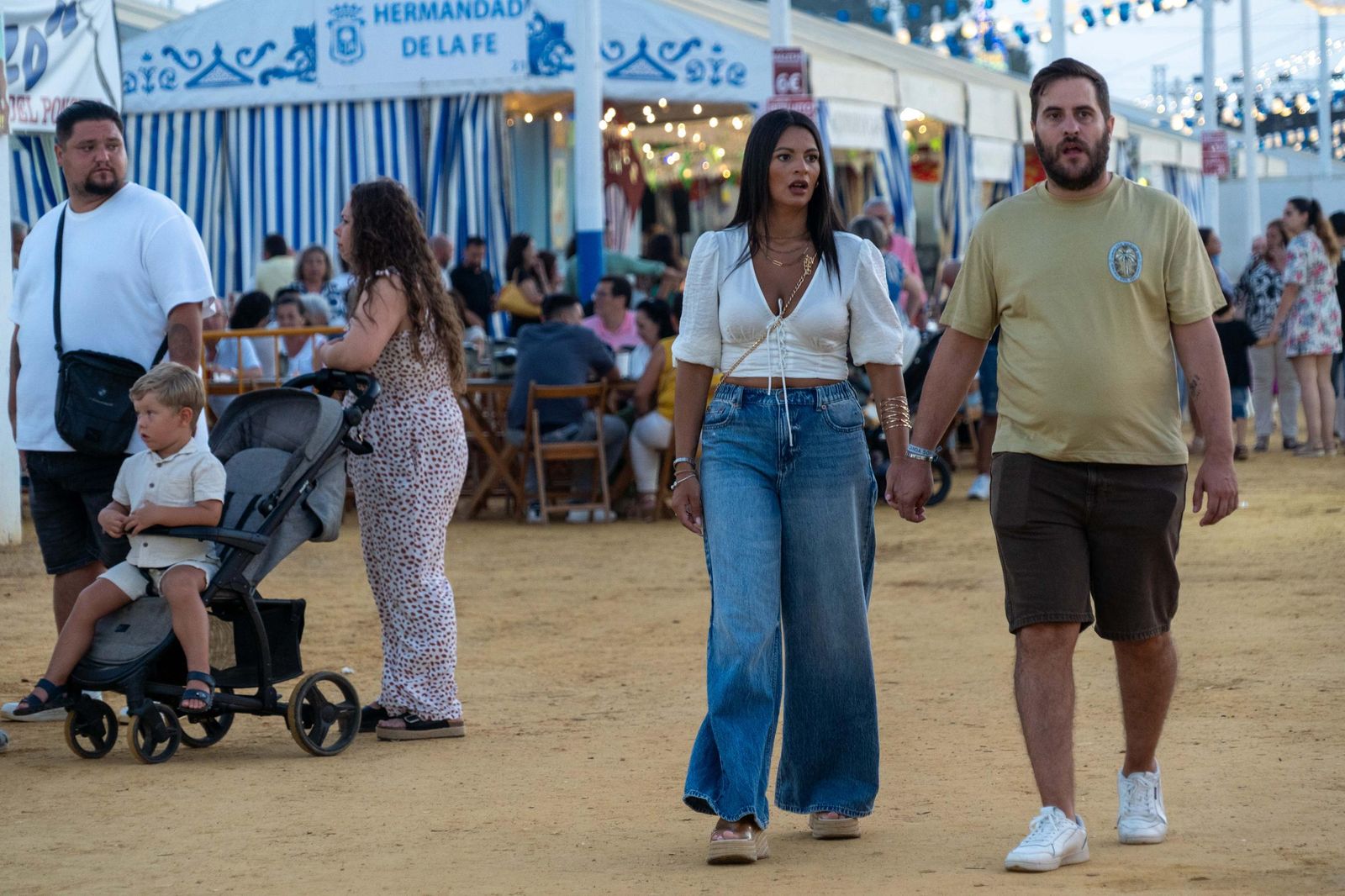 Colombinas 2025: Imágenes del ambiente el lunes 4 de agosto en las Fiestas Colombinas