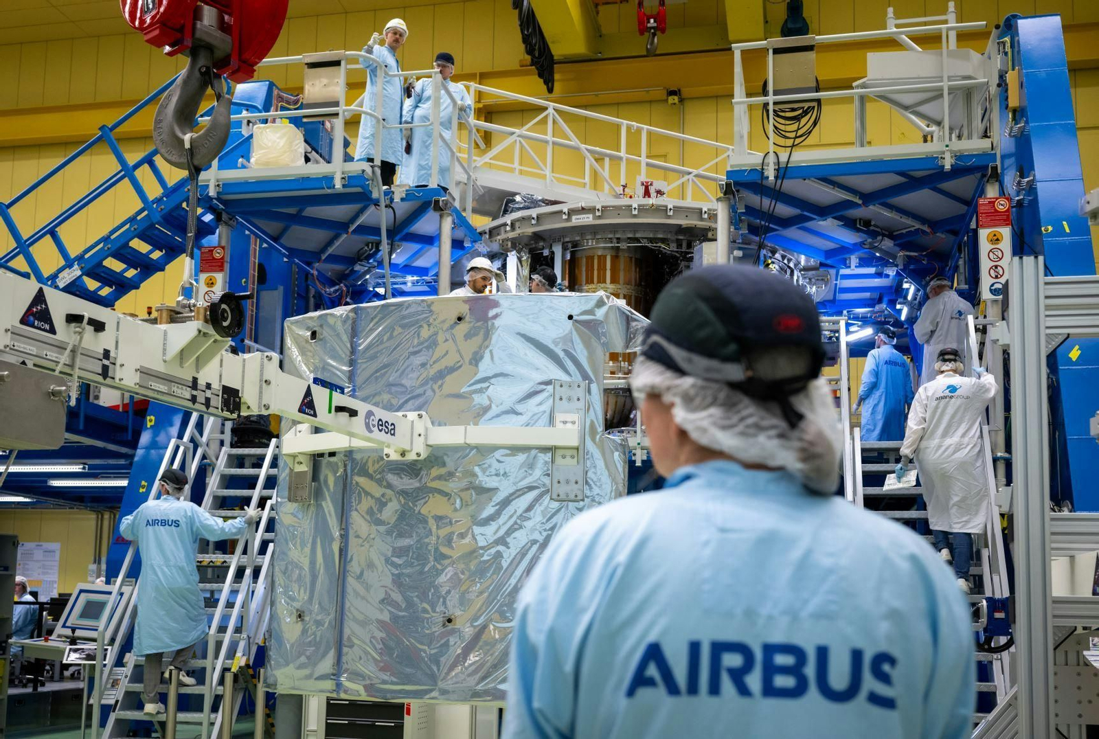 Airbus completa el cuarto módulo europeo para la misión lunar Artemis de la NASA