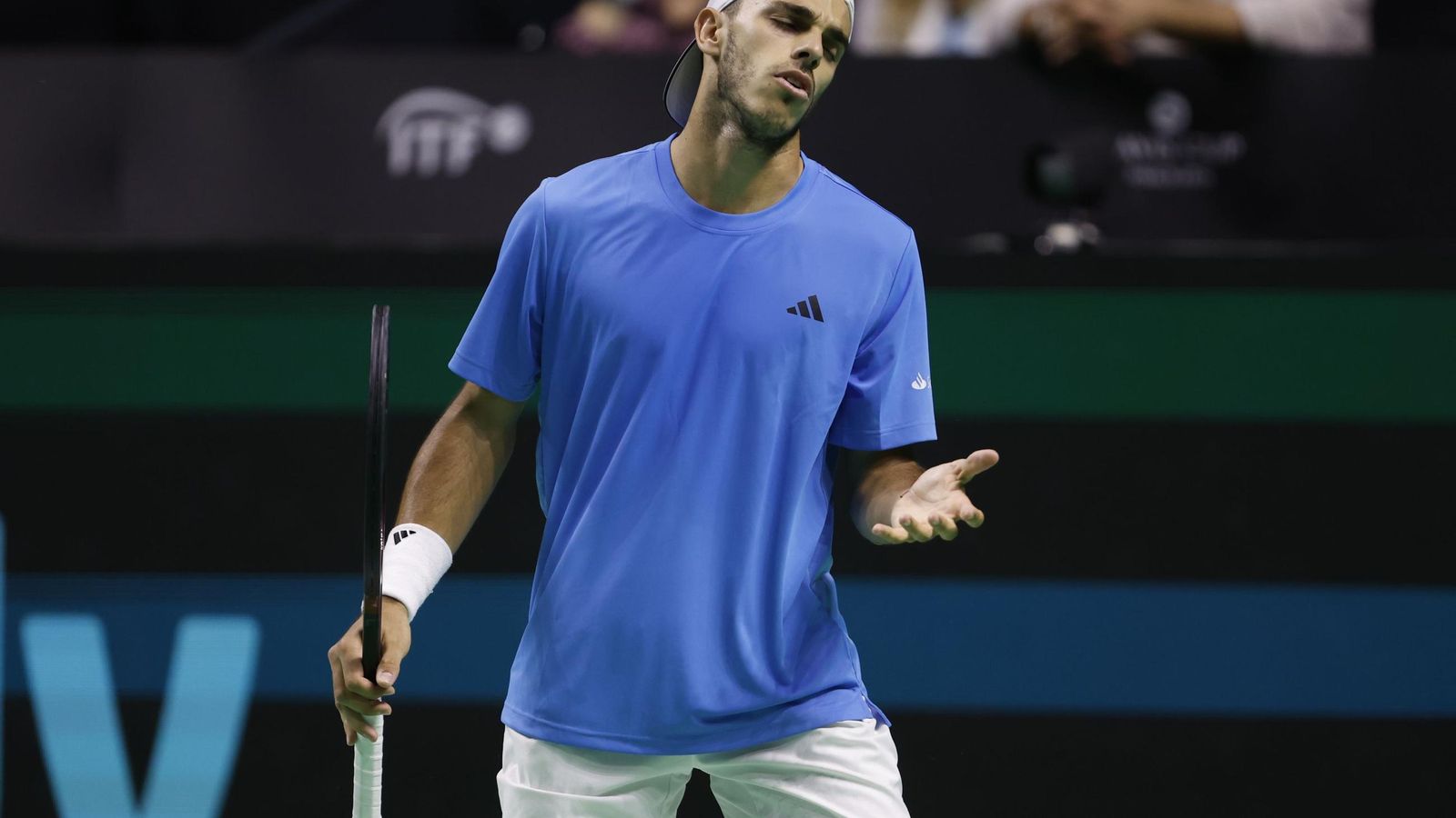 Copa Davis: Francisco Cerundolo pasa por encima de Musetti y Argentina domina 1-0 a Italia