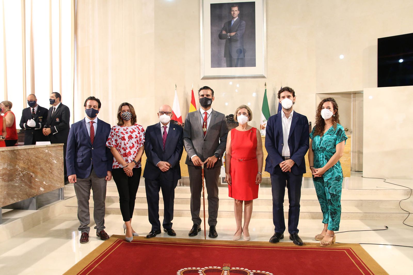 Fotogalería del homenaje a Los Coloraos