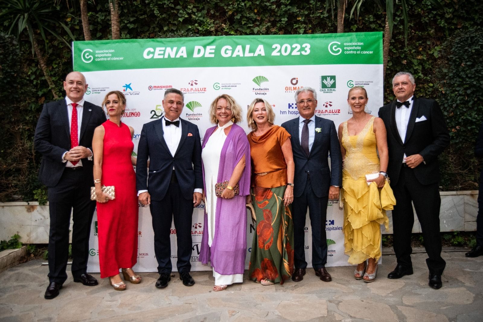 La gala anual de la Asociación Española Contra el Cáncer de Málaga, en imágenes