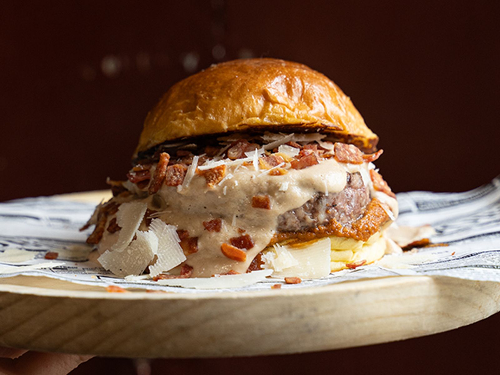 Italian Burger, de Golden Grill Wild Wild Burger (Puerto Real)