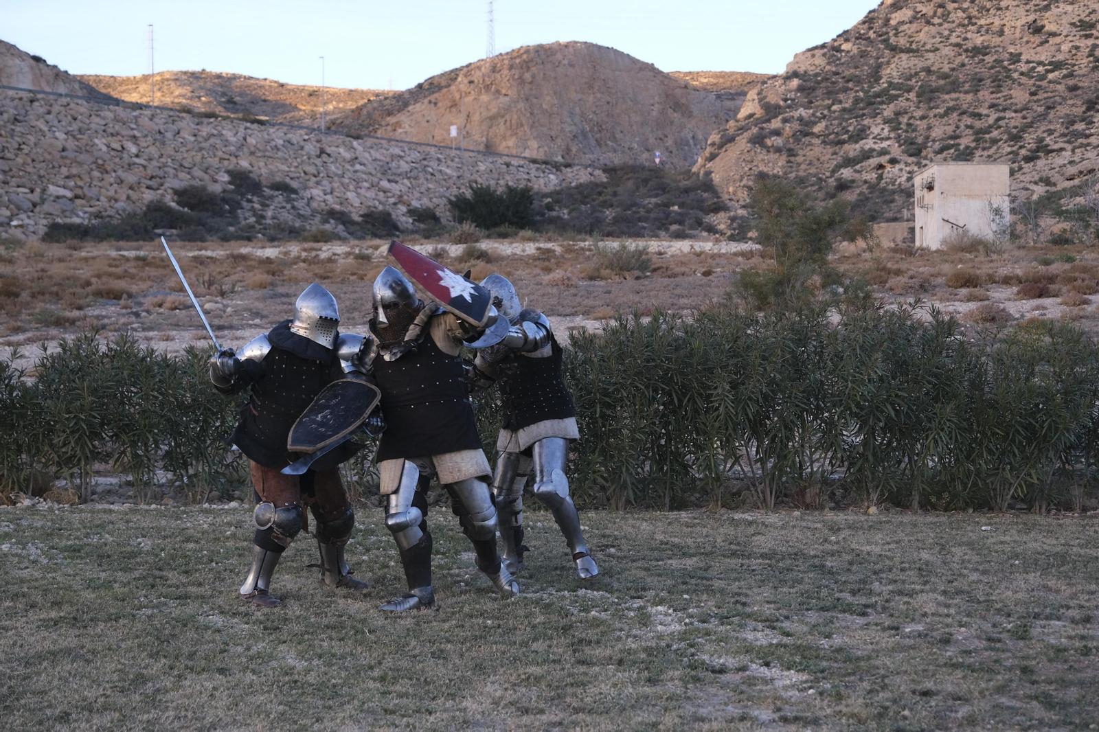 Fotogalería de los combates medievales en Almería