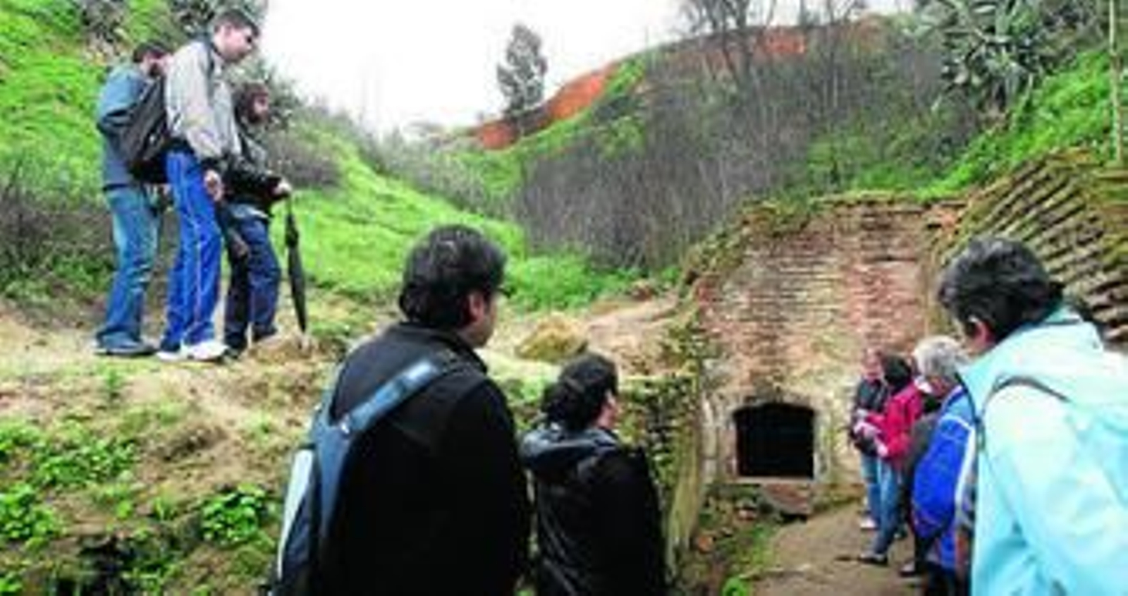 Acueducto romano a la vista