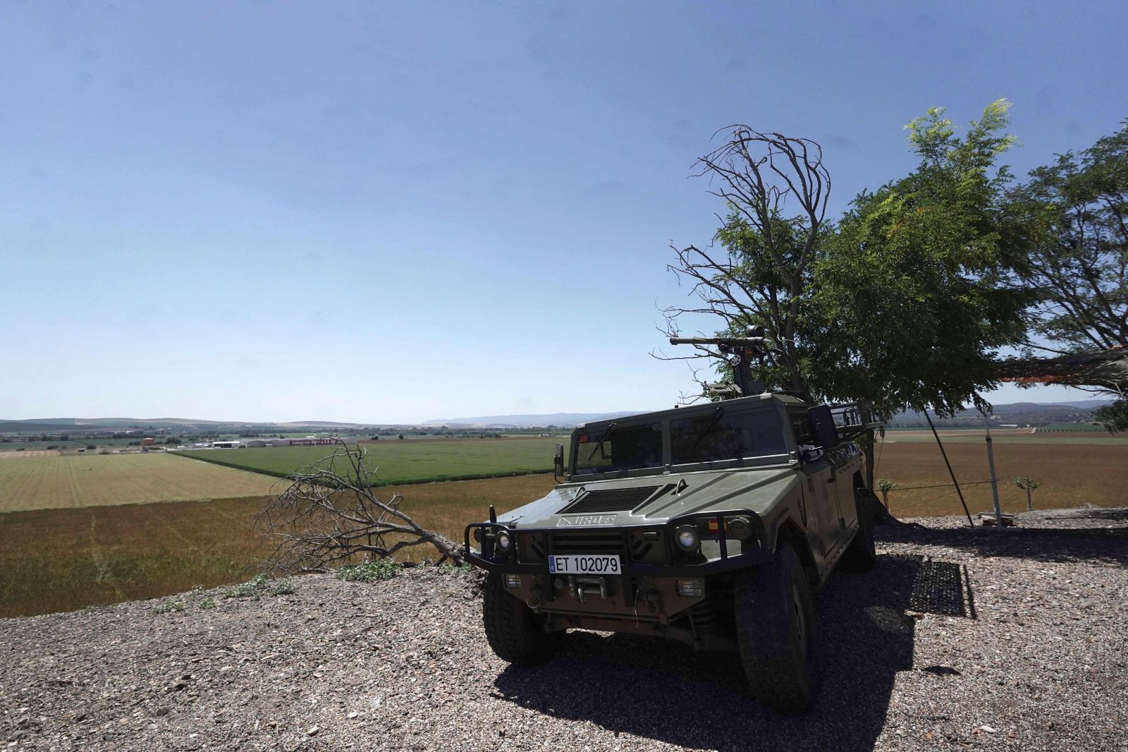 Terrenos de La Rinconada, donde se ubicará la Base Logística del Ejército de Tierra.