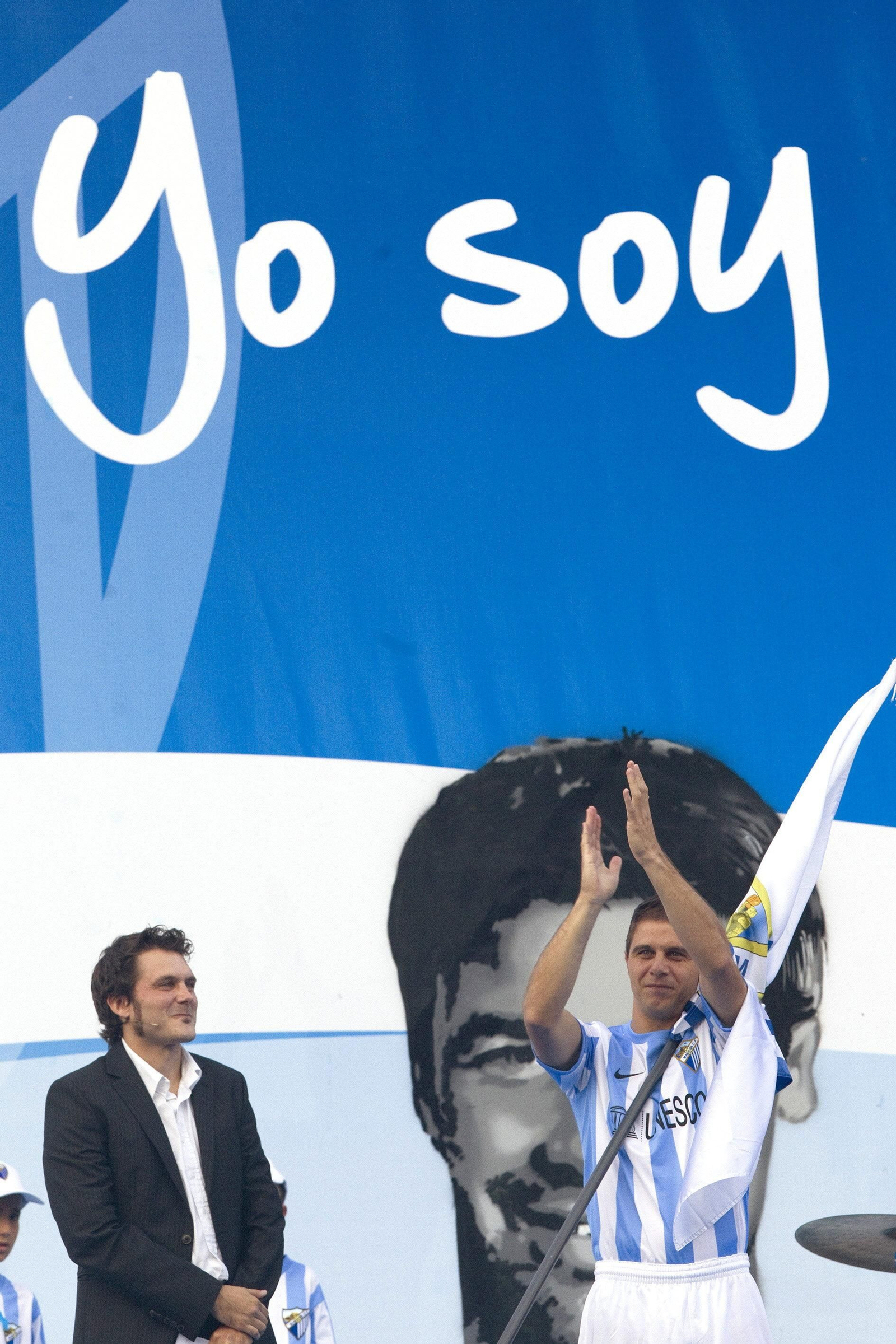 La fotos de Joaquín Sánchez en su etapa en el Málaga CF La fotos de Joaquín Sánchez en su etapa en el Málaga CF