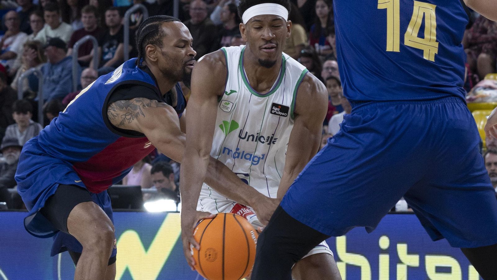 El Barcelona-Unicaja, en fotos